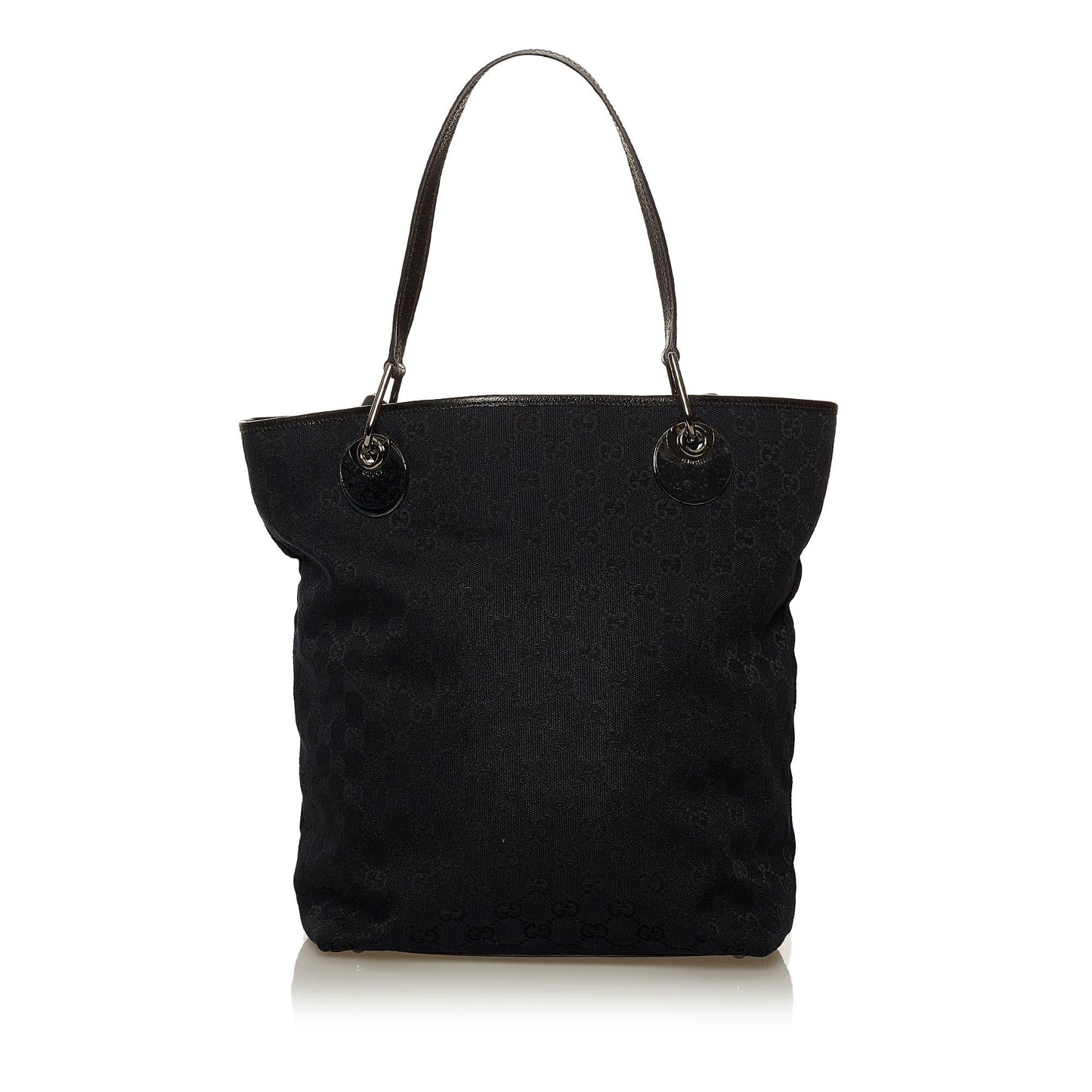 Gucci GG Eclipse SHG Canvas Black Shoulder Bag 3