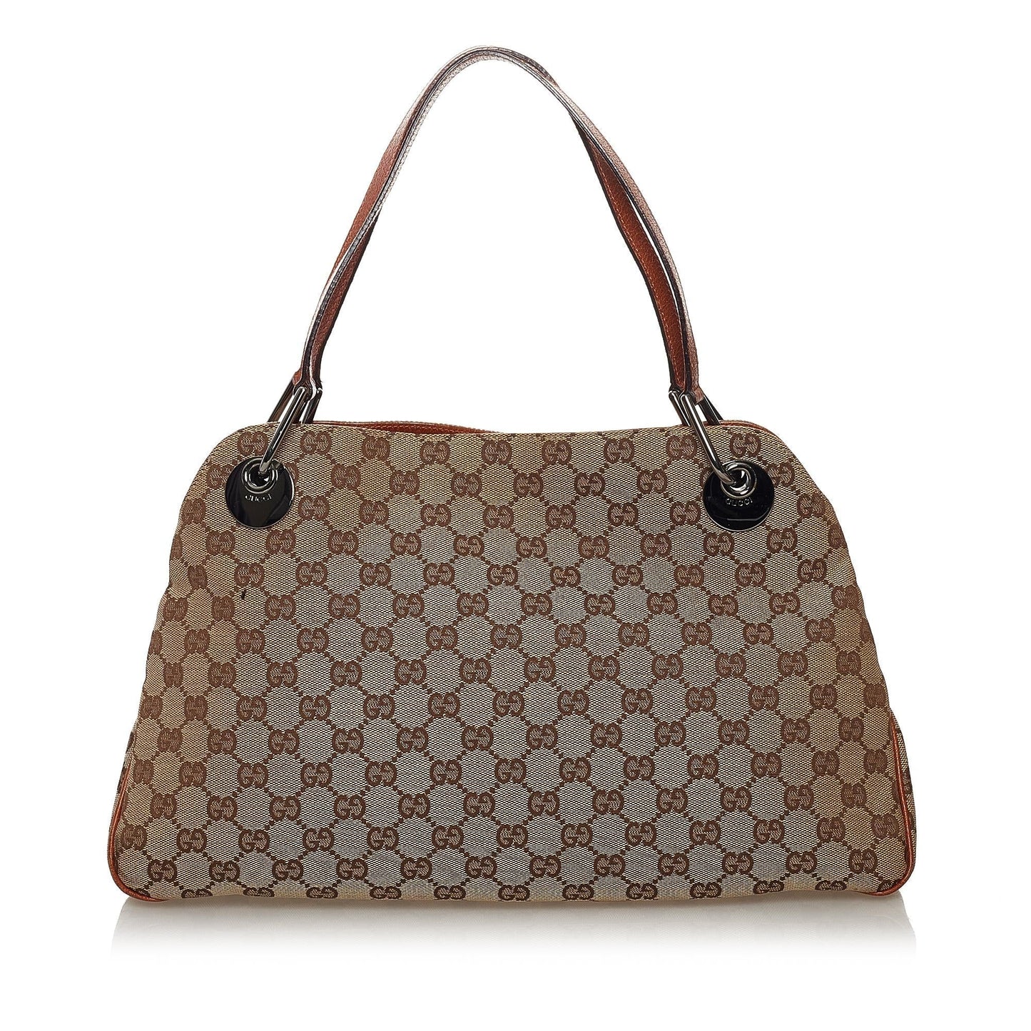 Gucci GG Eclipse SHG Canvas Brown Shoulder Bag