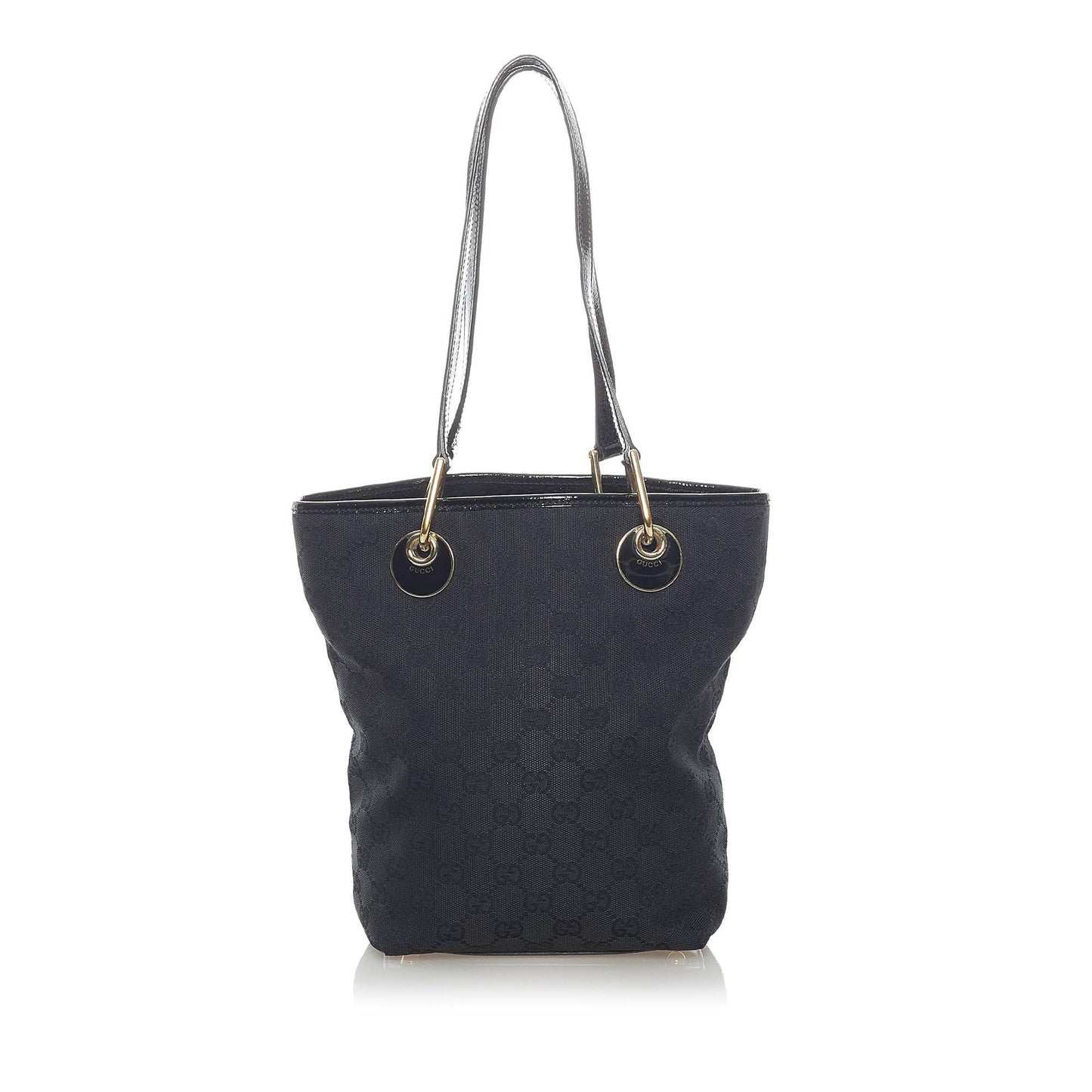 Gucci GG Eclipse SHG Canvas Black Tote Bag 4