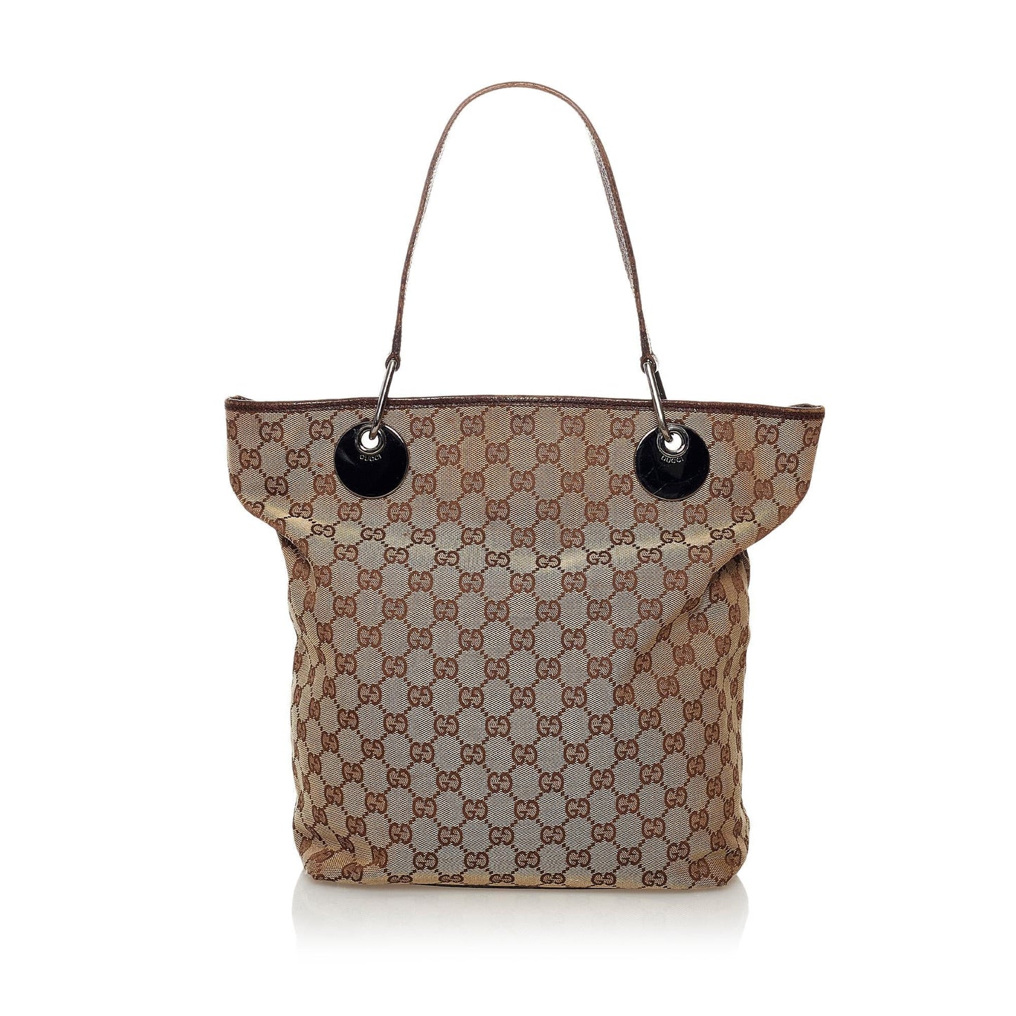 Gucci GG Eclipse SHG Canvas Brown Tote Bag 3