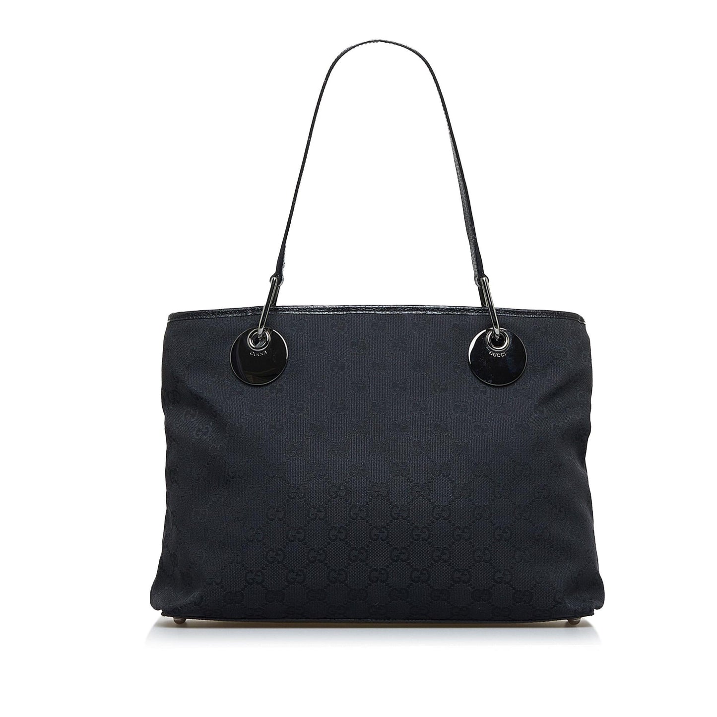 Gucci GG Eclipse SHG-wvHmam Canvas Black Tote Bag