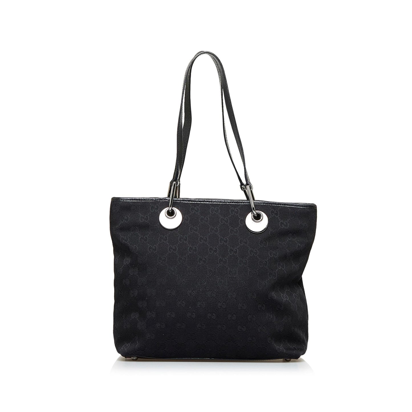 Gucci GG Eclipse SHG-Sh4gwE Canvas Calf Black Tote Bag