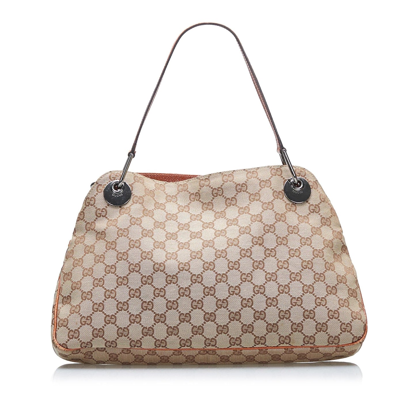 Gucci GG Eclipse SHG-z1MDAc Canvas Brown Shoulder Bag