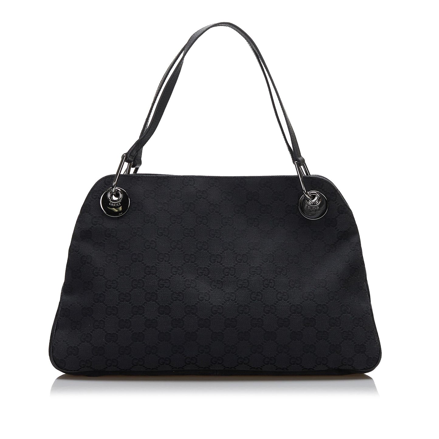 Gucci GG Eclipse SHG-Vwn056 Canvas Black Satchel Bag