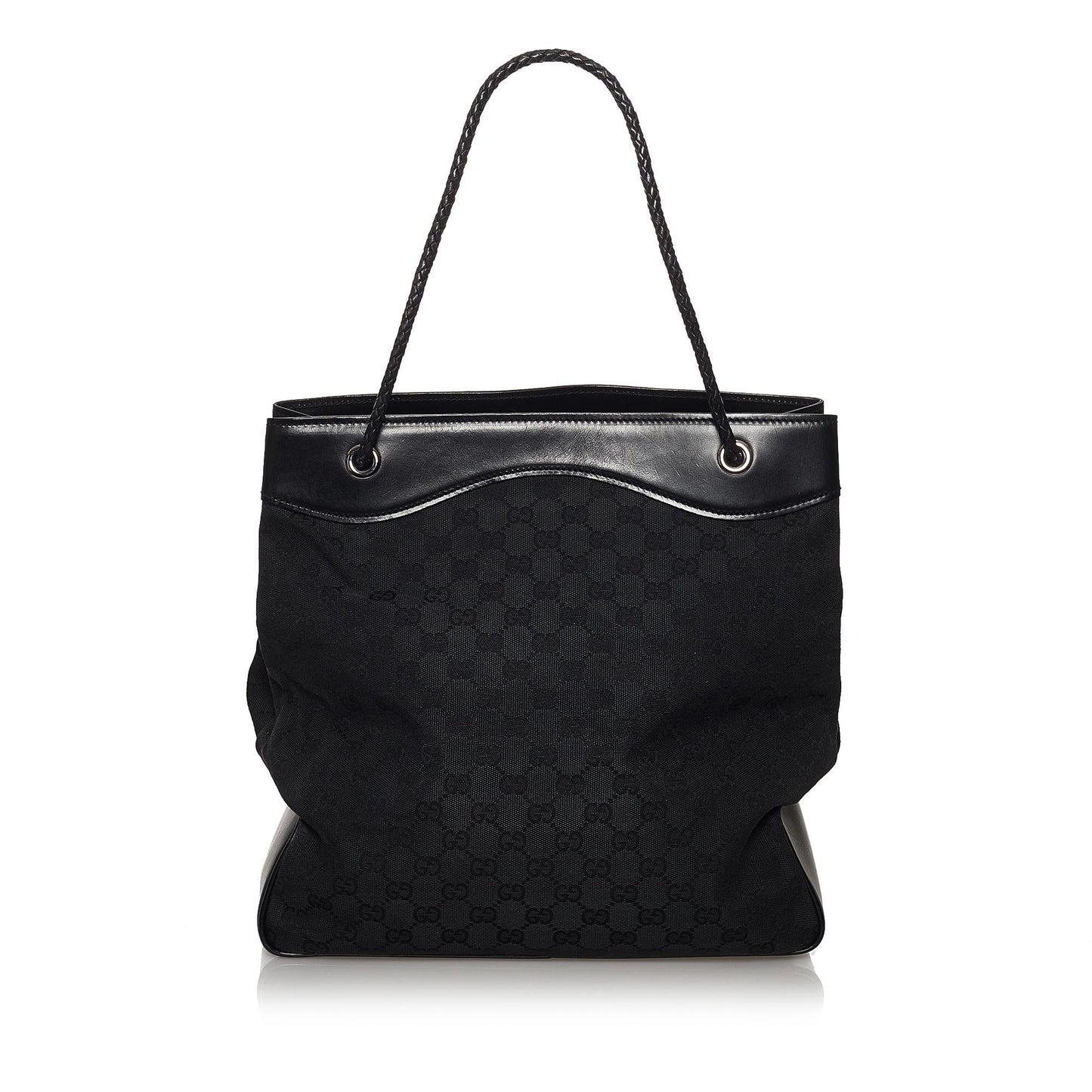 Gucci GG Gifford SHG Canvas Black Tote Bag 4