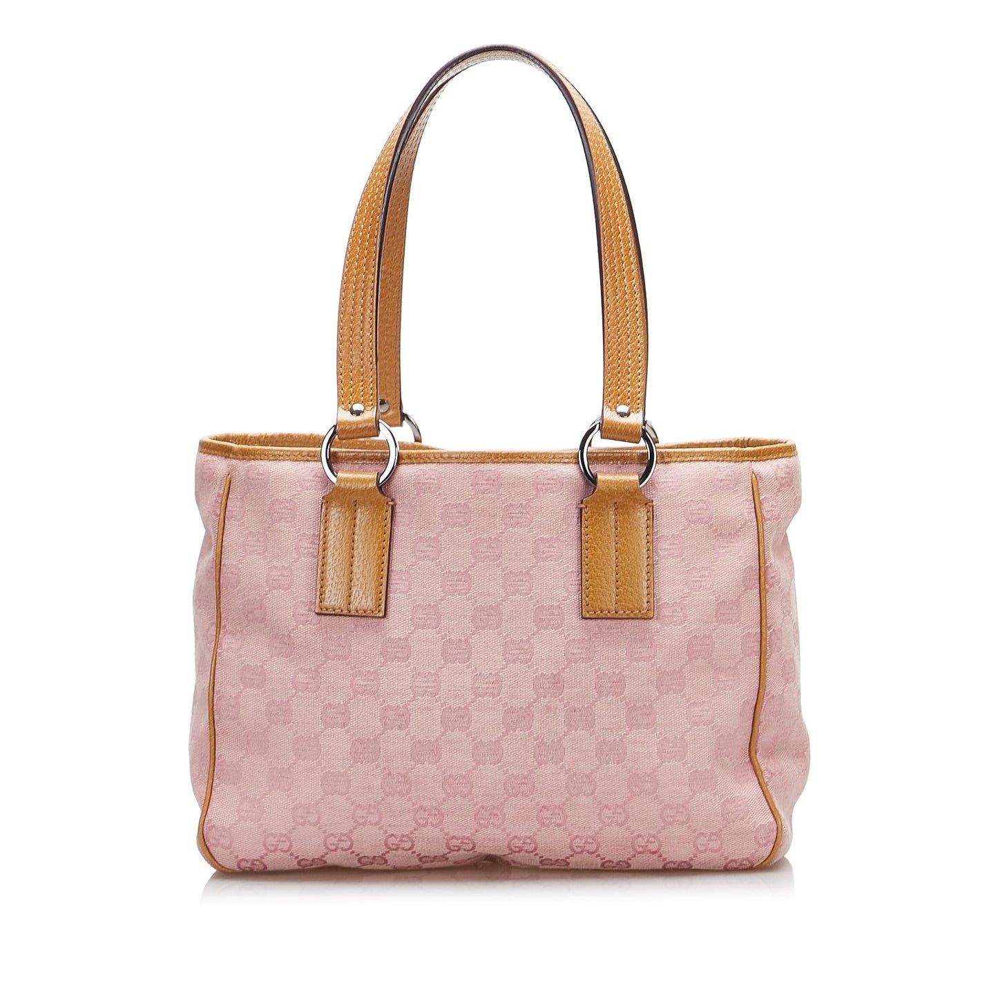 Gucci GG SHG-2J57W9 Canvas Pink Satchel Bag