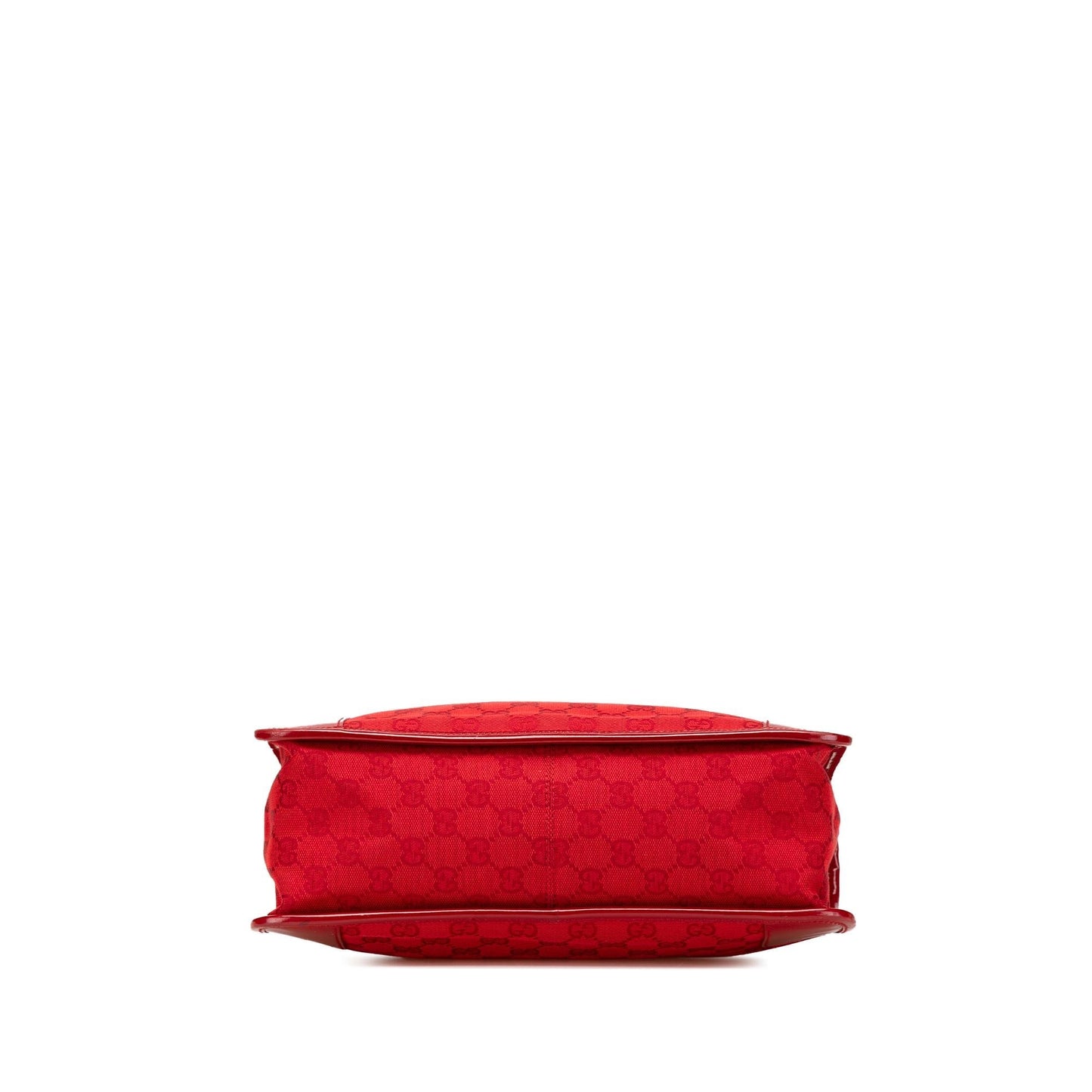 Gucci GG Canvas Red Satchel Bag