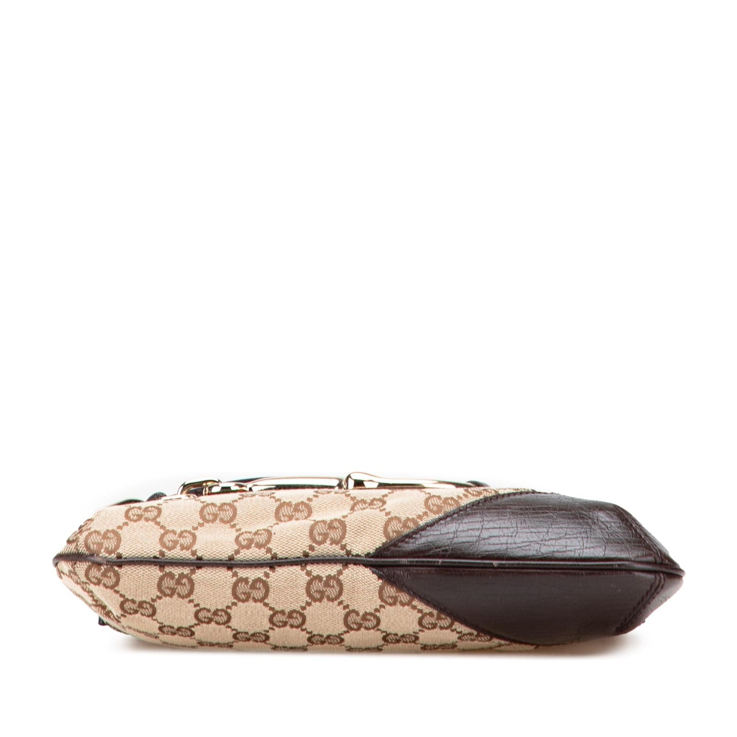 Gucci GG Hasler Web Canvas Brown Crossbody Bag Crossbody 2