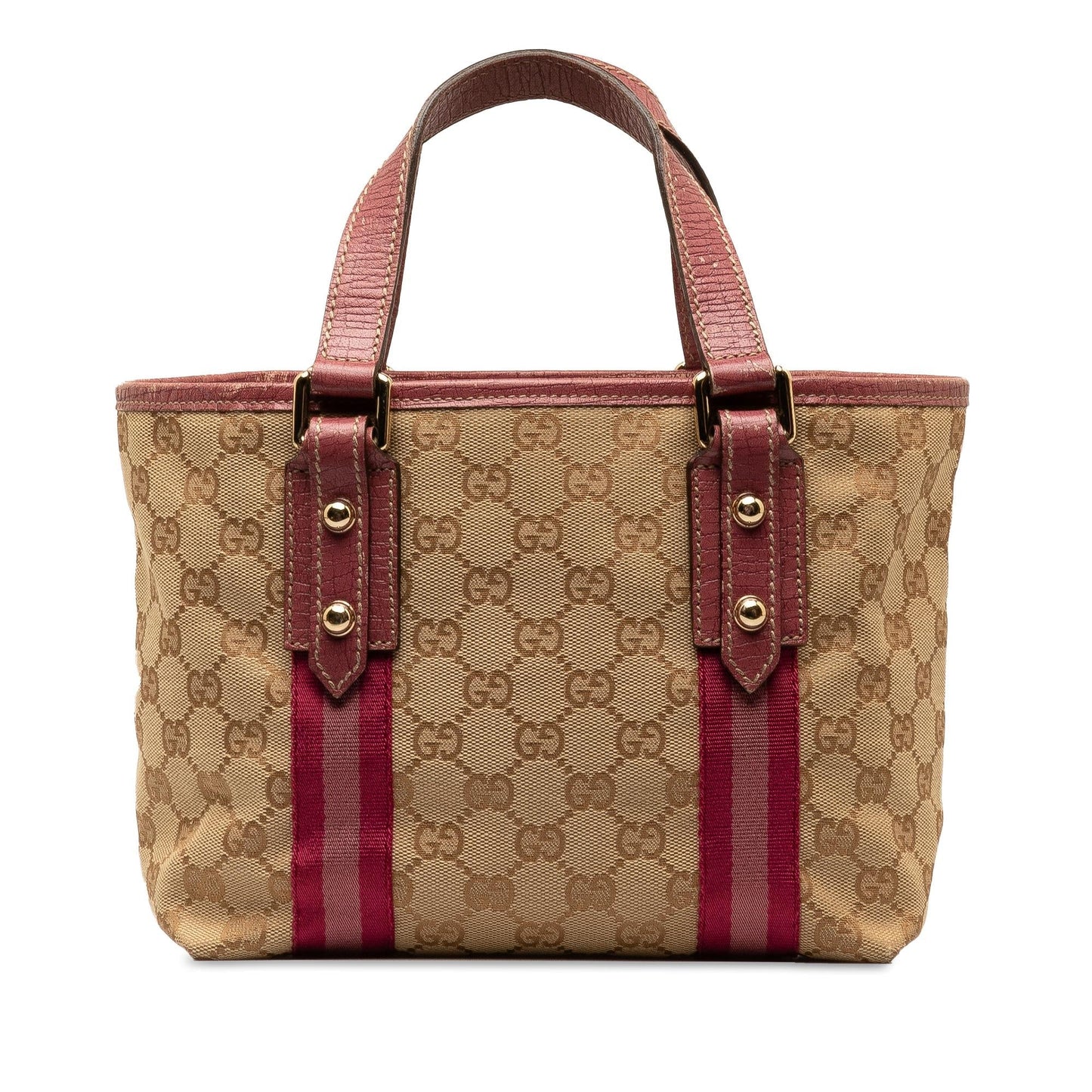 Gucci GG Jolicoeur SHG-1uVzBt Canvas Brown Tote Bag