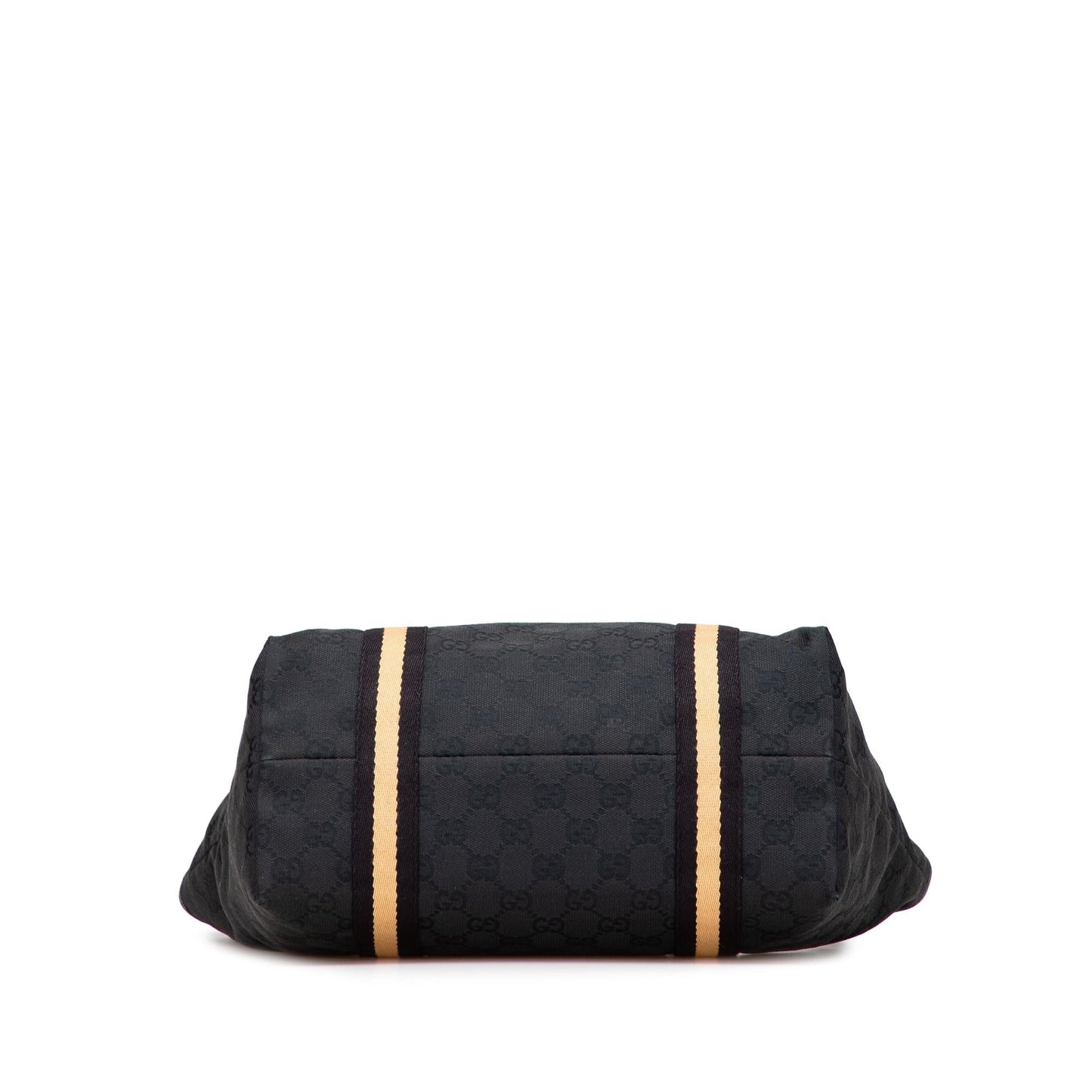 Gucci GG Jolicoeur Canvas Black Tote Bag