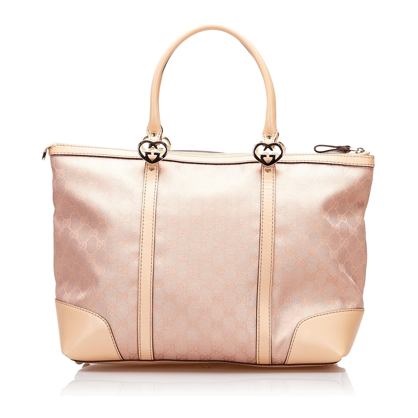 Gucci GG Lovely SHG Canvas Pink Tote Bag