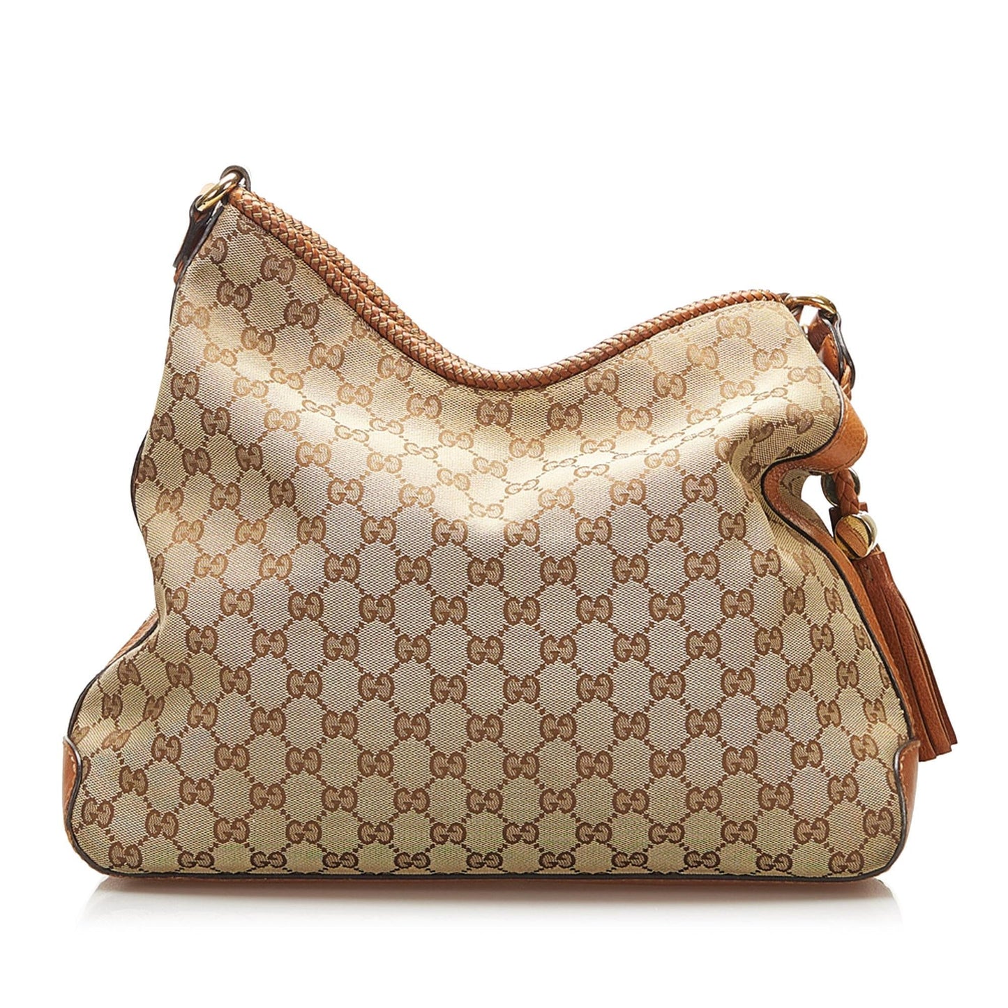 Gucci GG Marrakech SHG Canvas Brown Shoulder Bag Marrakech Shg