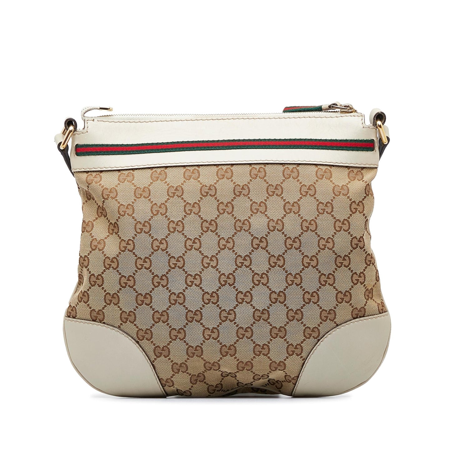Gucci GG Mayfair SHG-h9O0eU Canvas Calf Brown Crossbody Bag