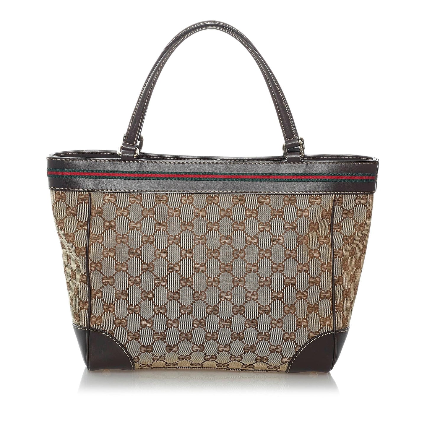 Gucci GG Mayfair SHG Canvas Brown Tote Bag 3