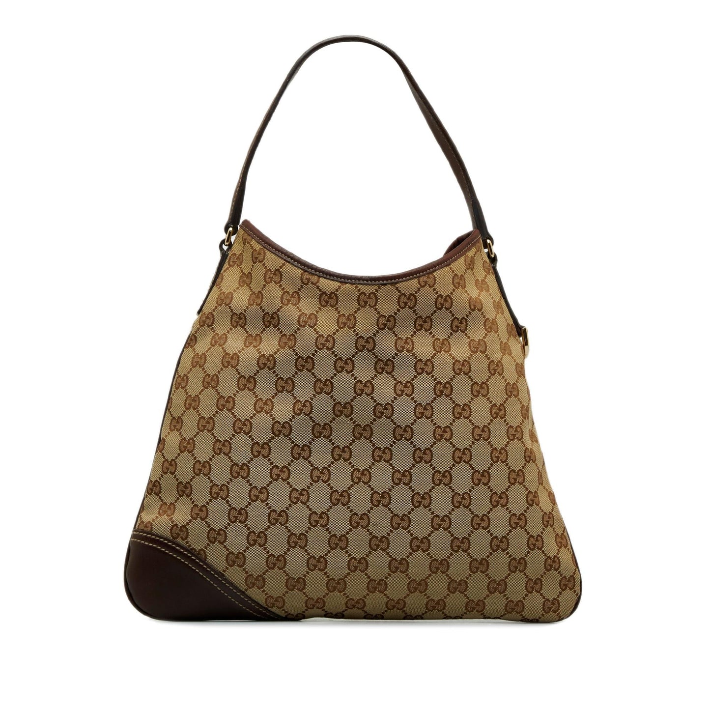 Gucci GG New Britt SHG-M9DMWm Canvas Brown Shoulder Bag