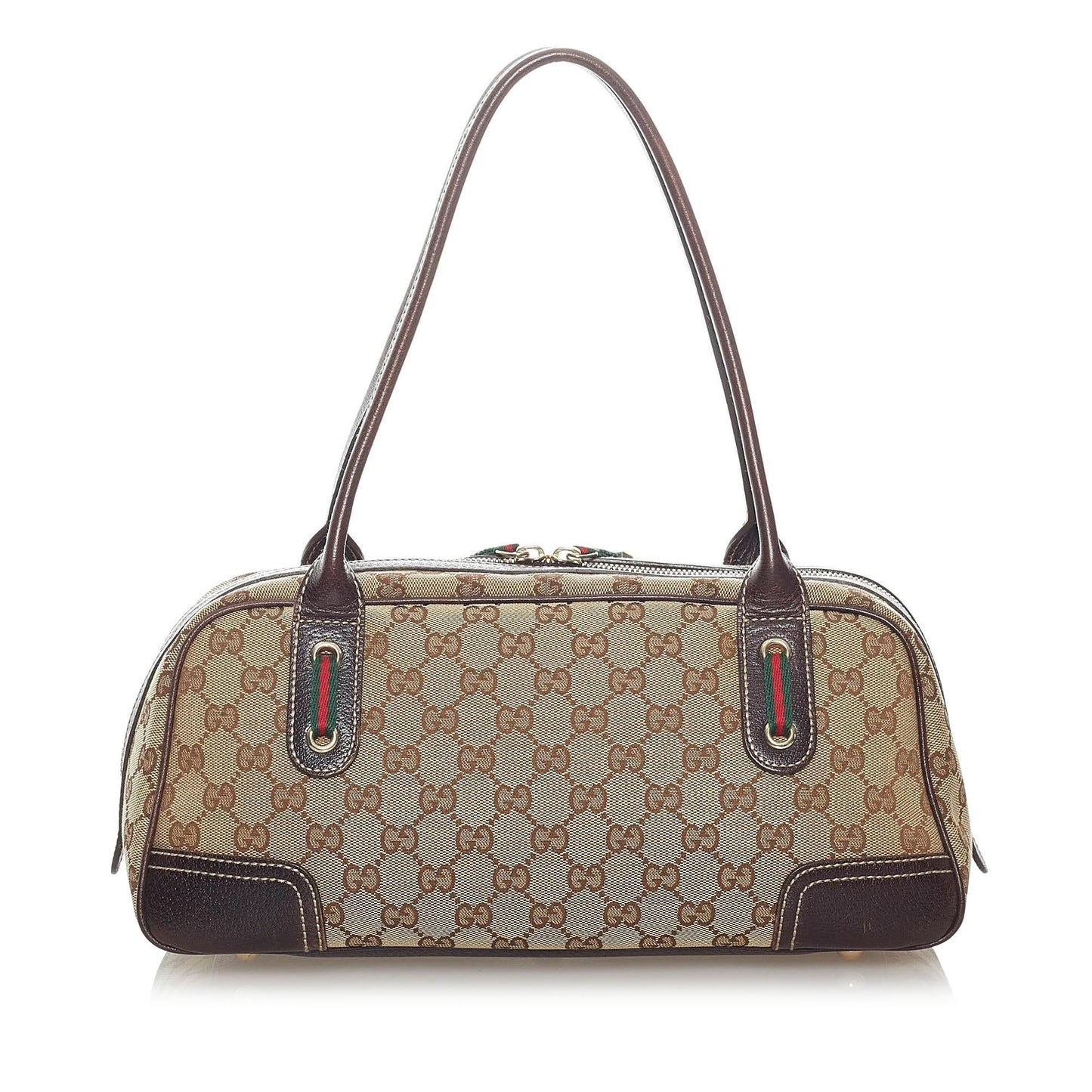Gucci GG Princy SHG Canvas Brown Shoulder Bag 7