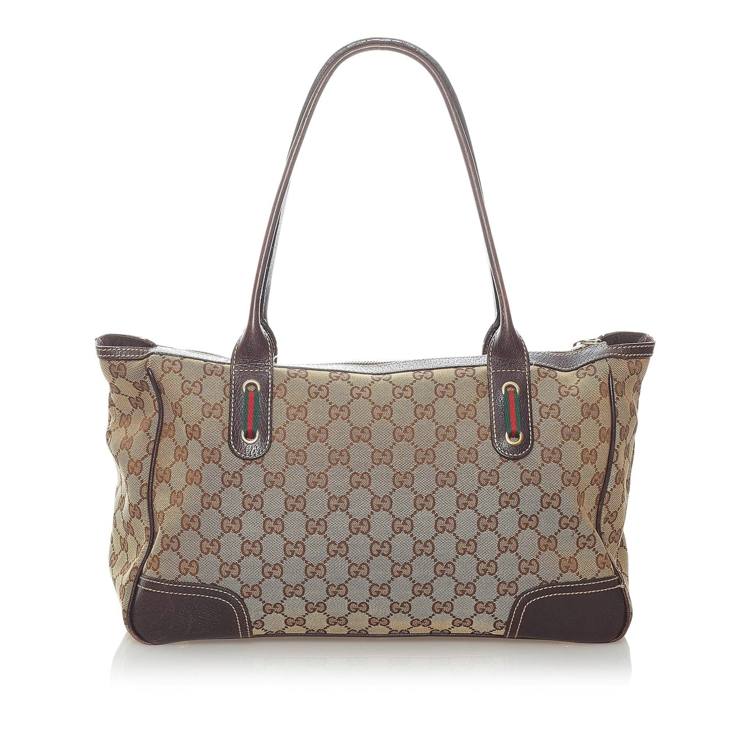 Gucci GG Princy SHG Canvas Brown Shoulder Bag Bag Shg