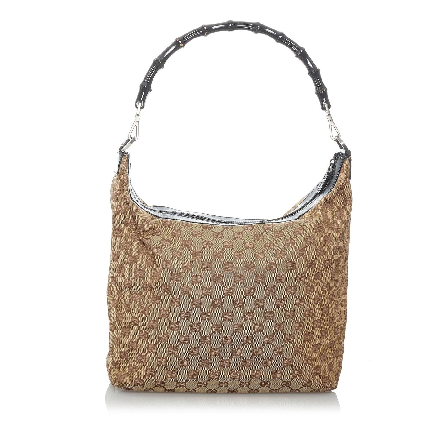 Gucci GG SHG Canvas Black Brown Shoulder Bag 3