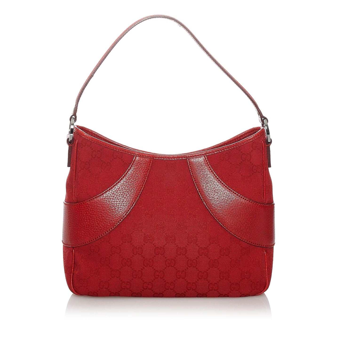 Gucci GG SHG Canvas Red Shoulder Bag 4