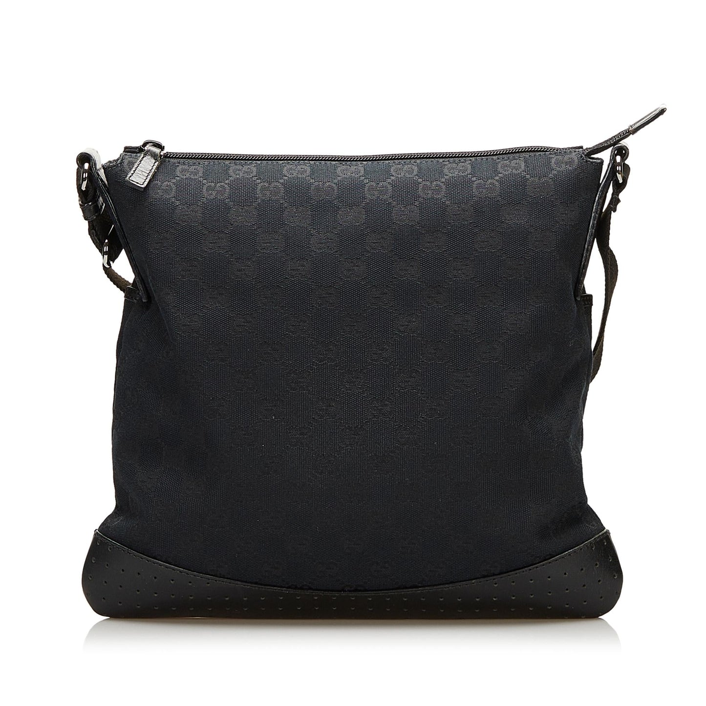 Gucci GG SHG Canvas Nylon Black Shoulder Bag