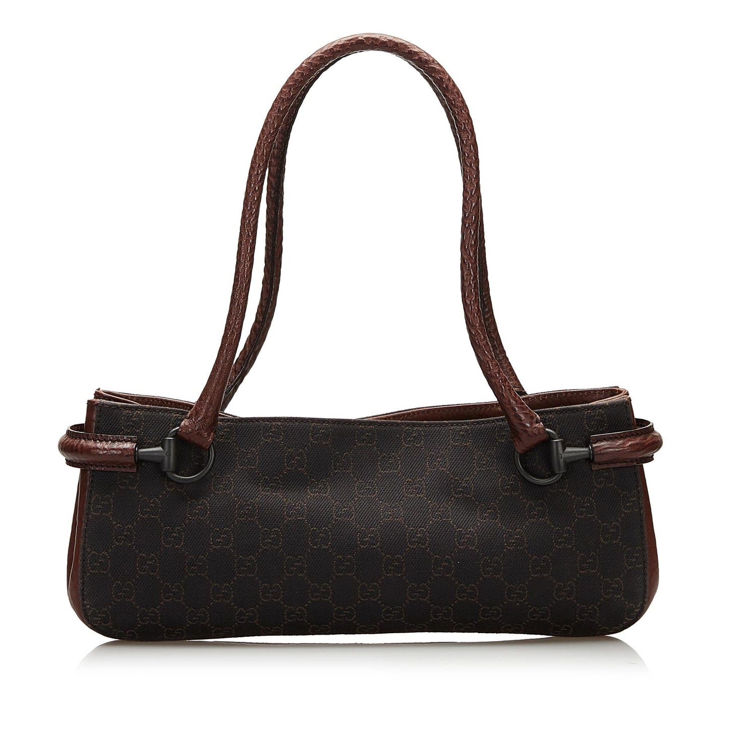 Gucci GG SHG Canvas Brown Shoulder Bag 17