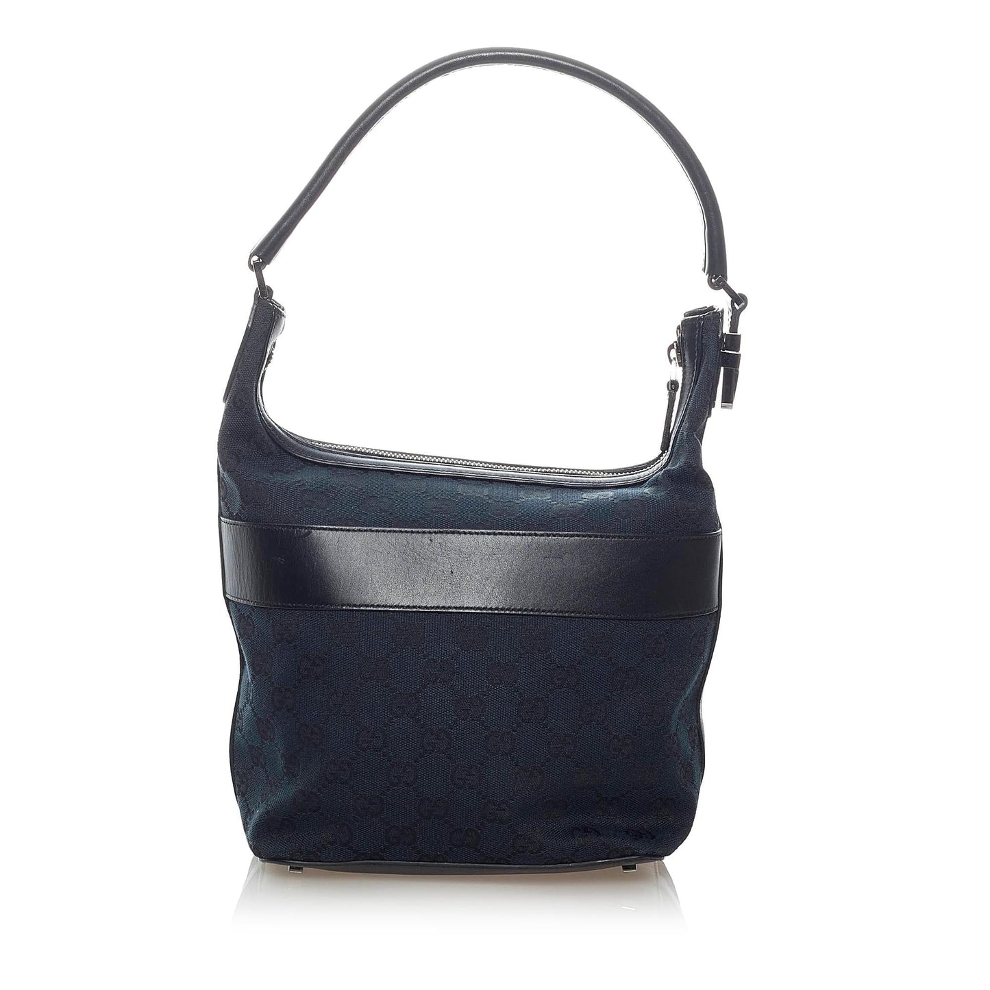Gucci GG SHG-S0GYgn Canvas Black Shoulder Bag