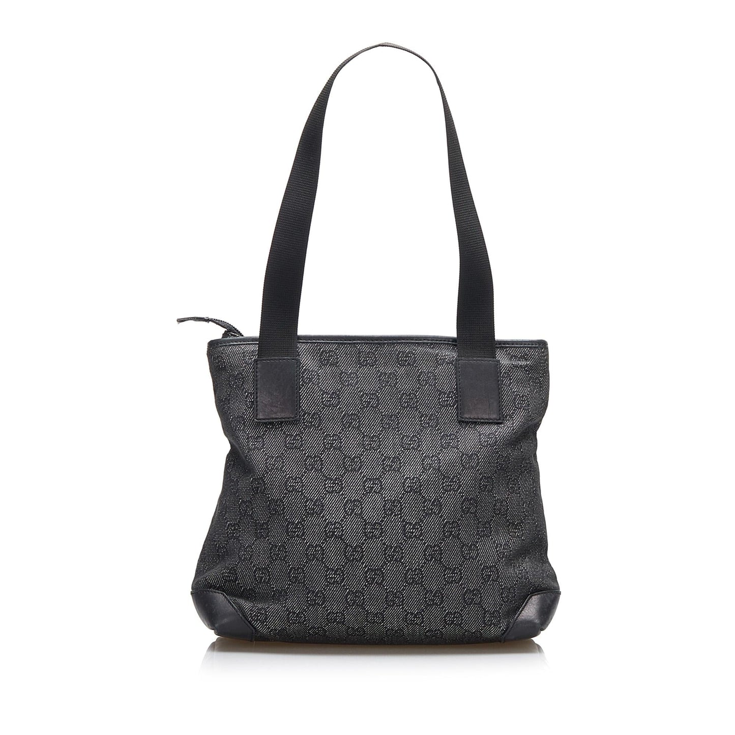 Gucci GG SHG-tscr8l Canvas Grey Shoulder Bag