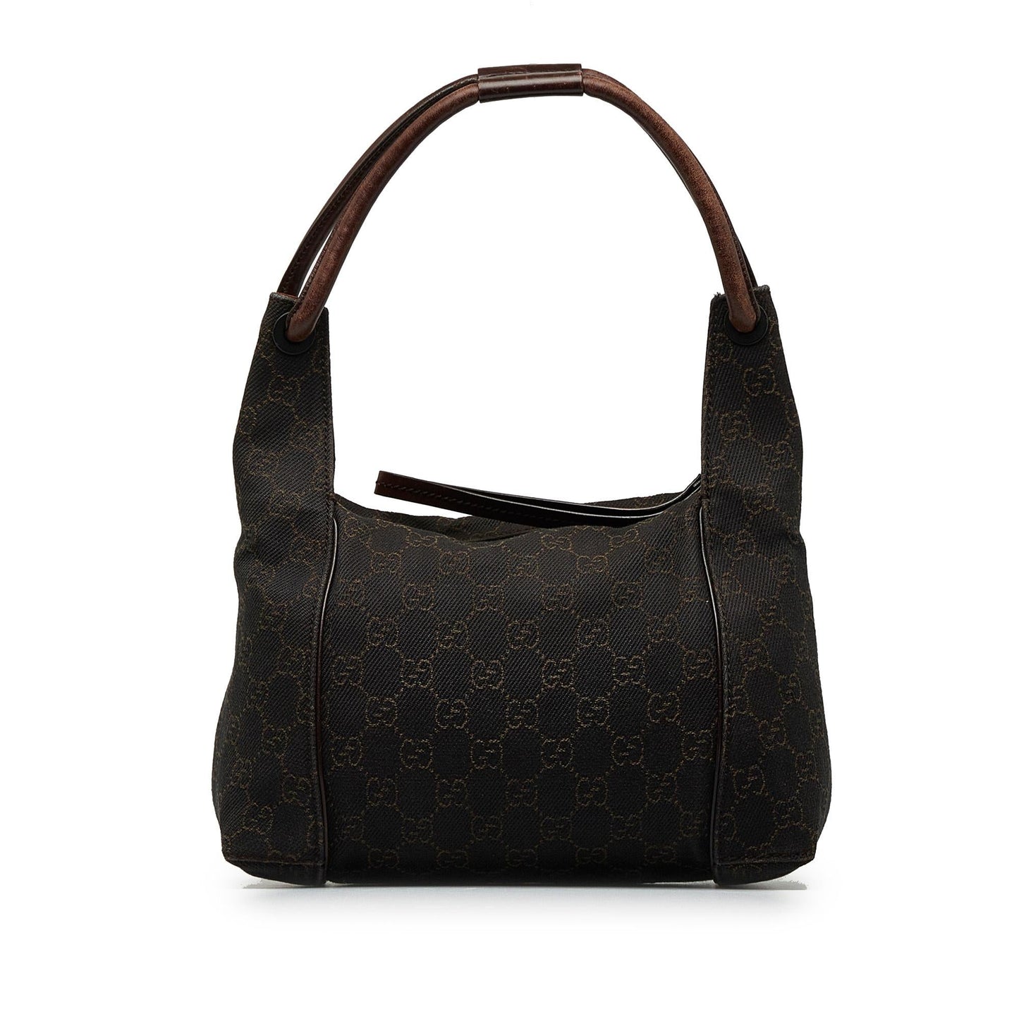 Gucci GG SHG-XKt1NY Canvas Brown Shoulder Bag