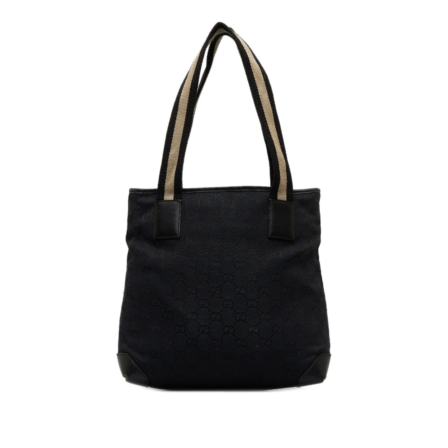 Gucci GG Canvas Black Shoulder Bag