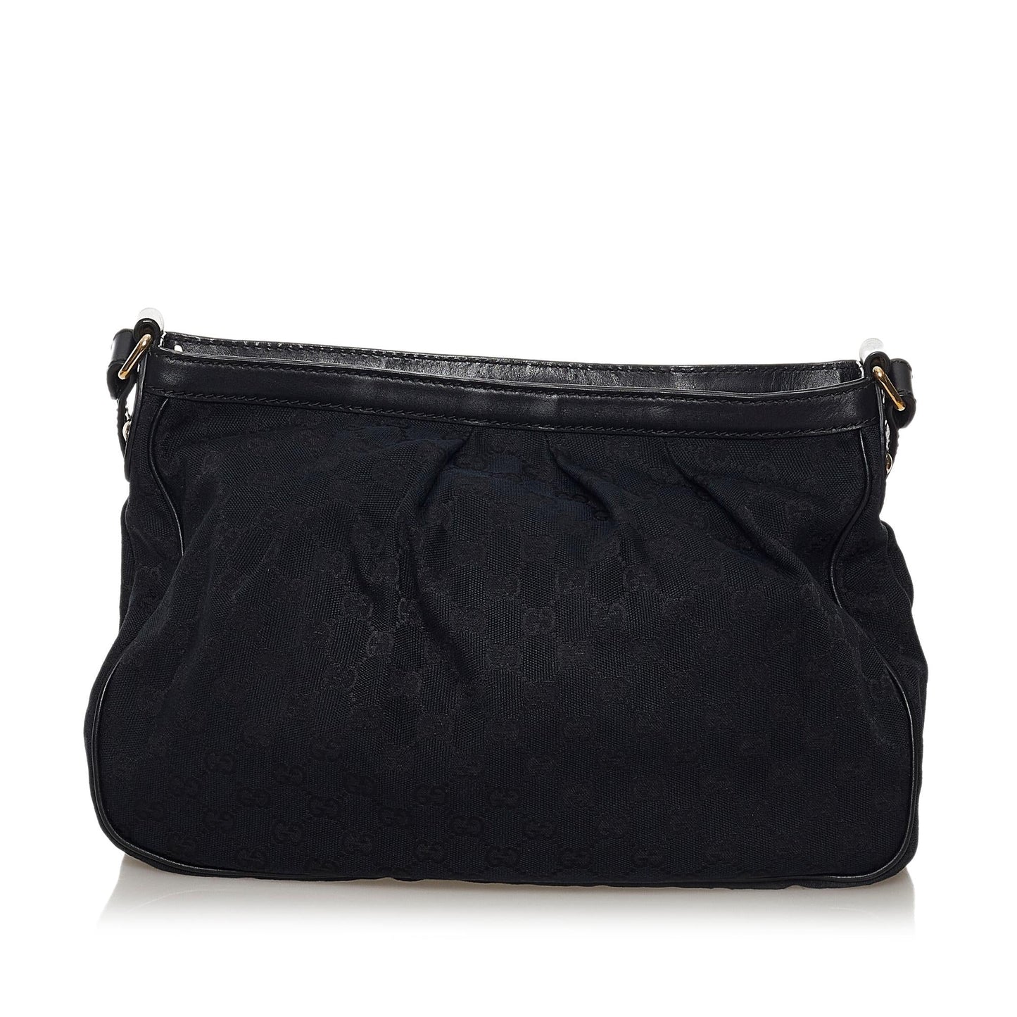 Gucci GG Sukey SHG Canvas Black Crossbody Bag