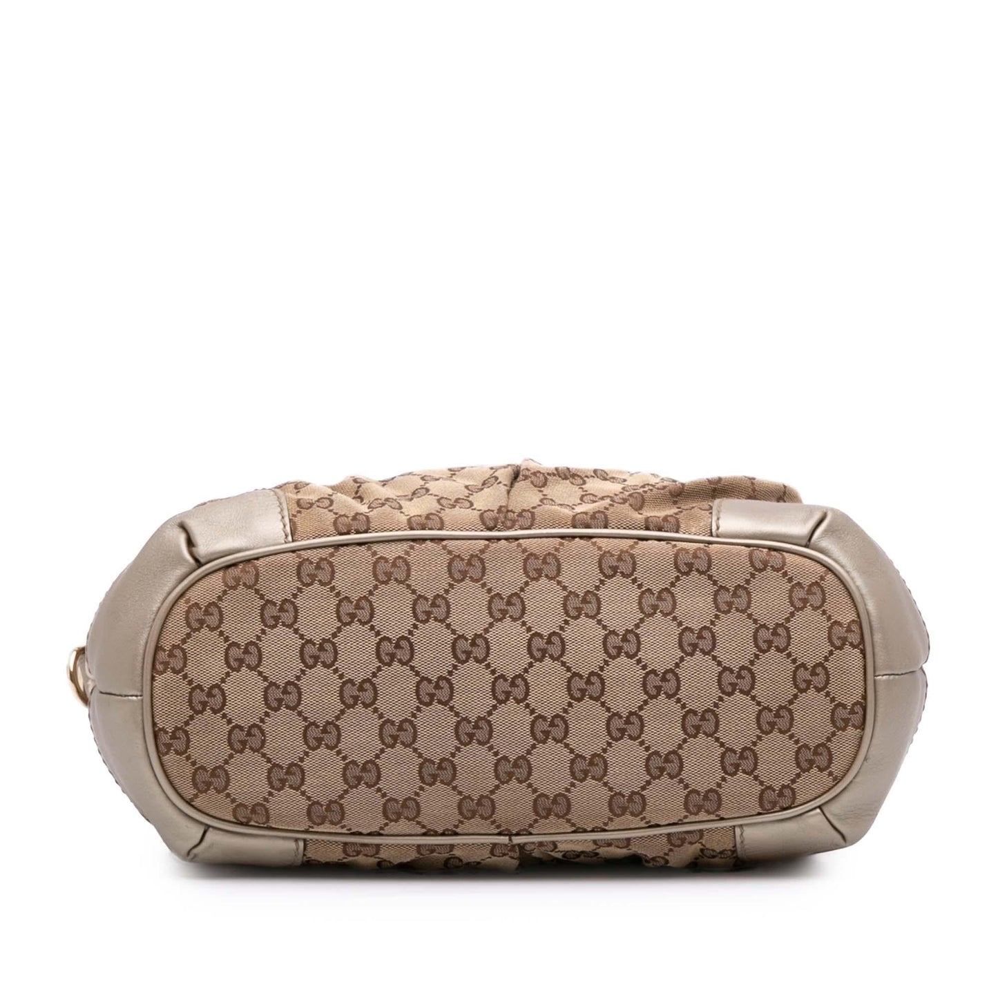 Gucci GG Sukey Canvas Travel Bag Satchel 17