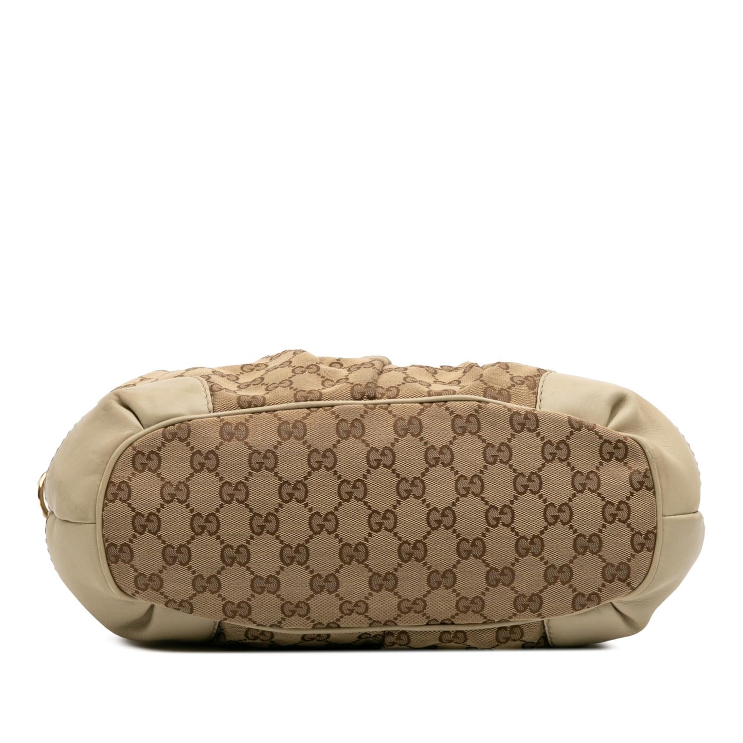 Gucci GG Sukey Canvas Travel Bag Satchel 25