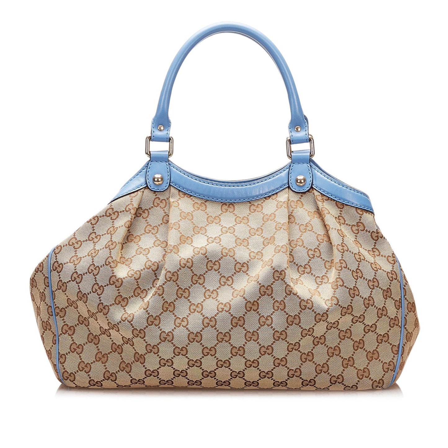 Gucci GG Sukey SHG Canvas Brown Tote Bag