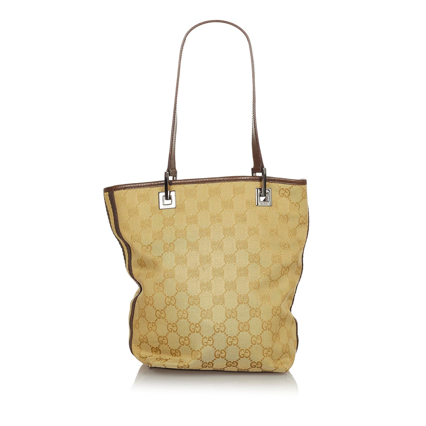 Gucci GG SHG Canvas Brown Tote Bag 43
