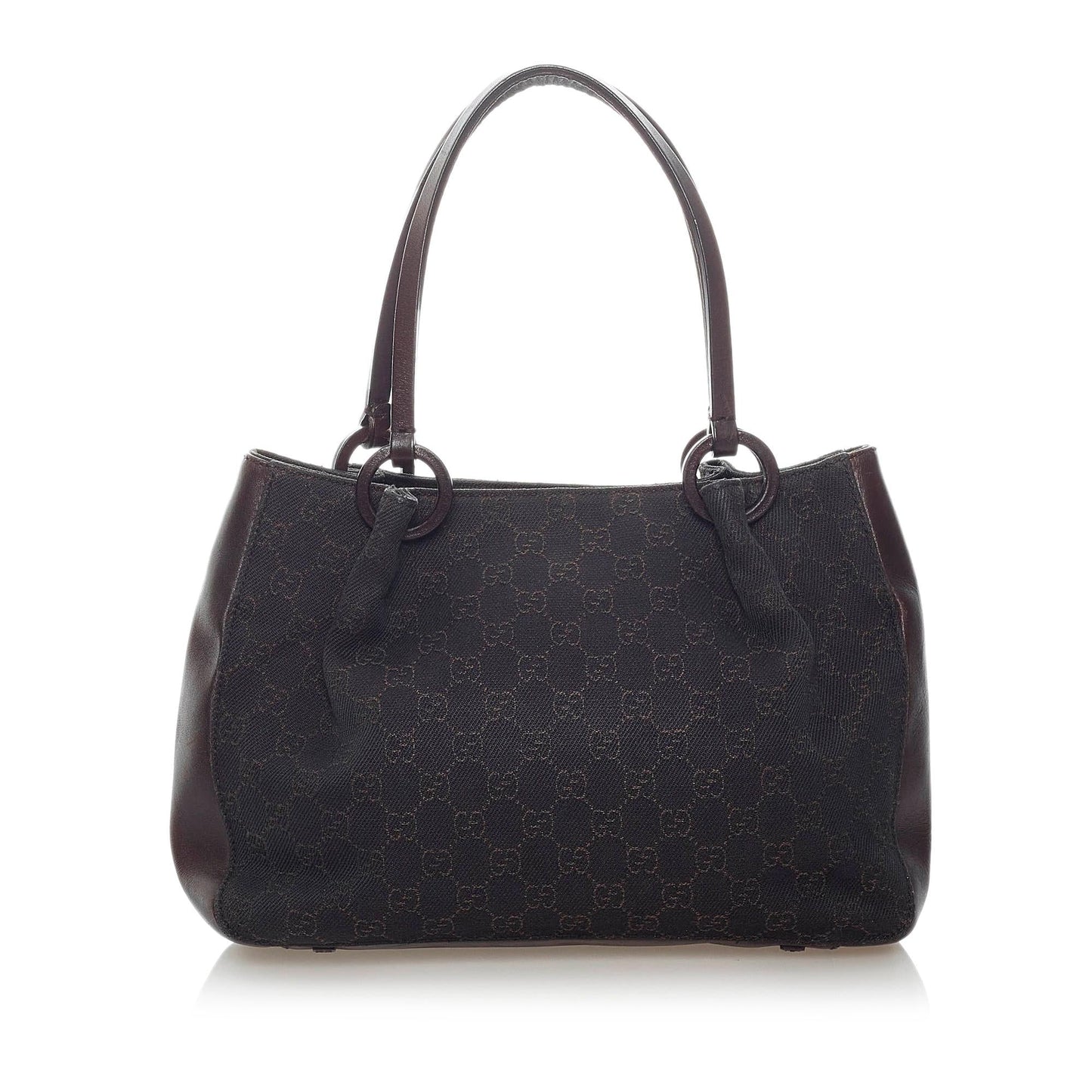 Gucci GG SHG Canvas Brown Tote Bag