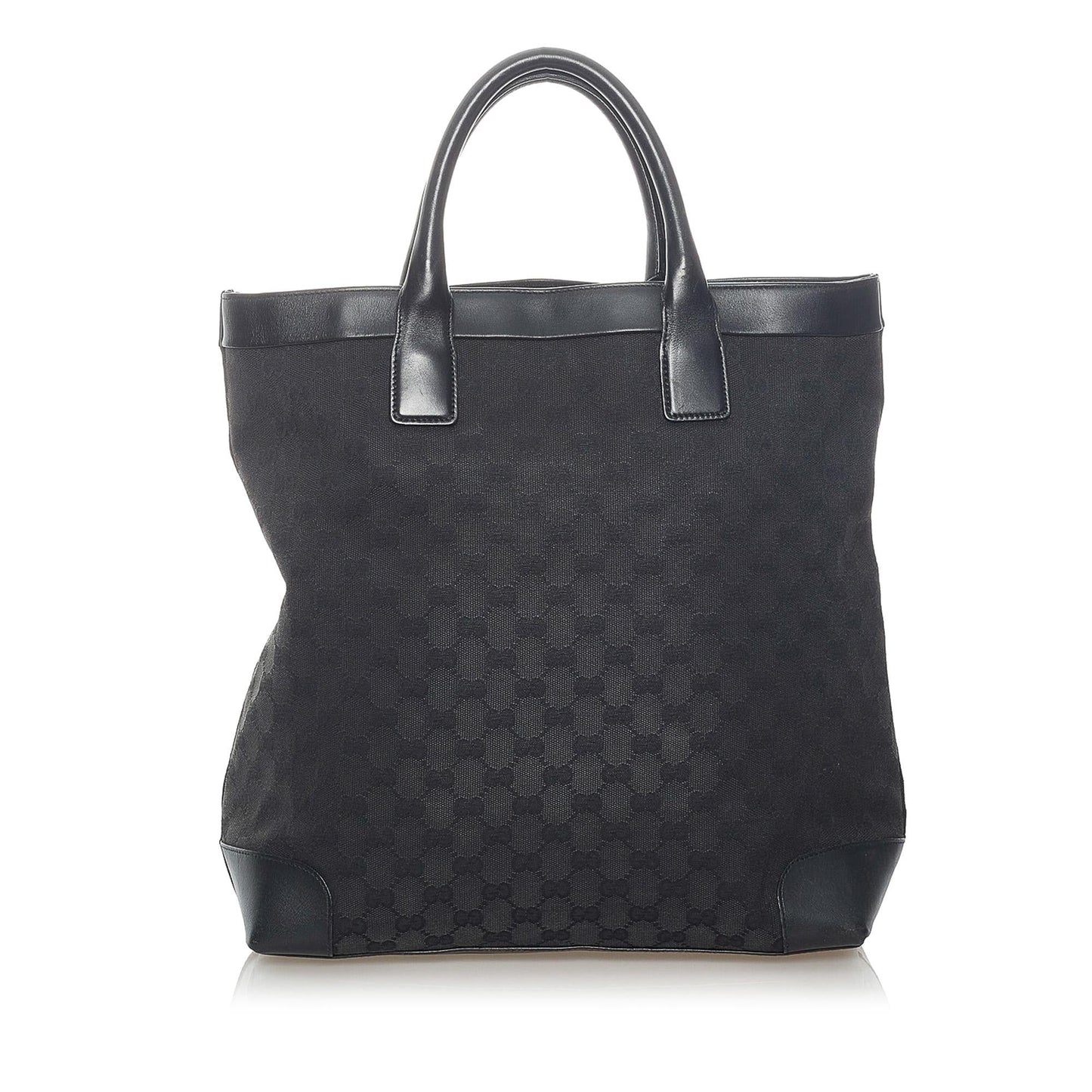 Gucci GG SHG Canvas Black Tote Bag