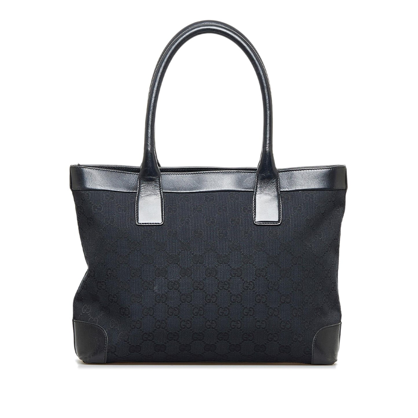 Gucci GG SHG-fUPDsz Canvas Black Tote Bag