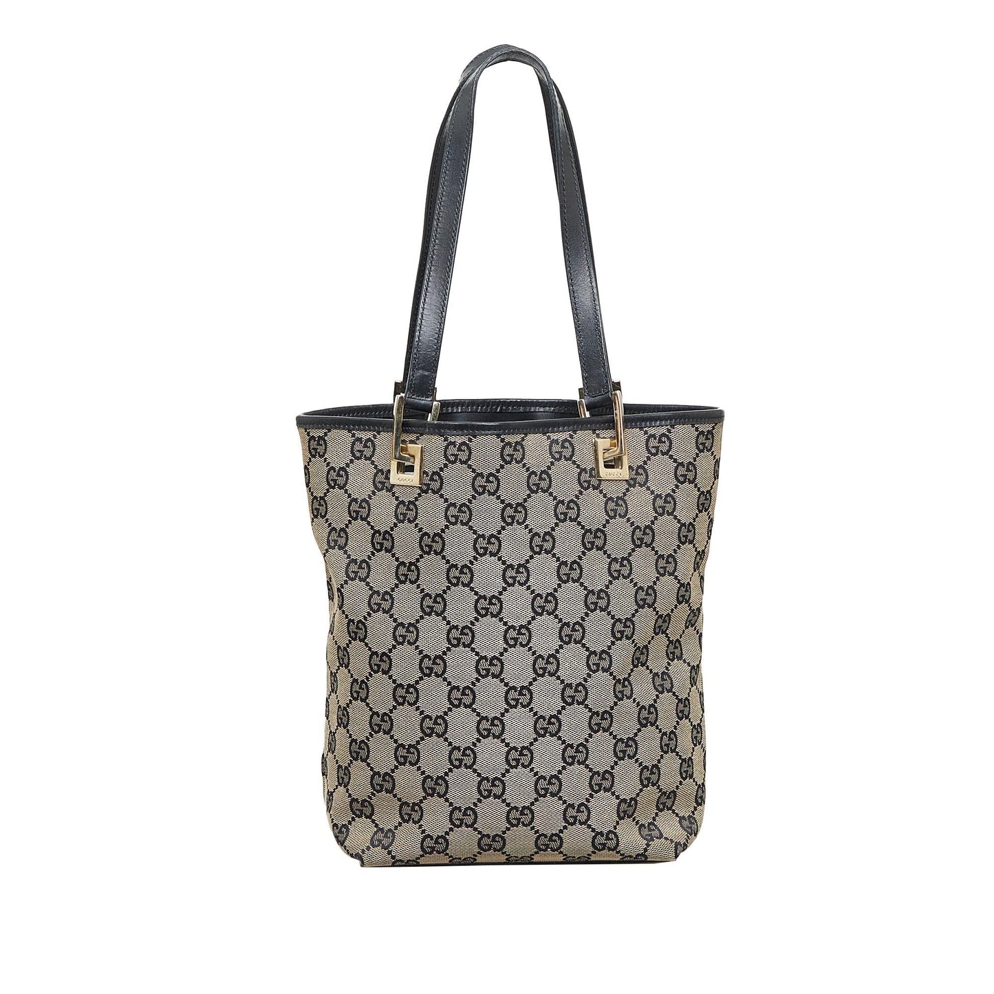 Gucci GG SHG-1zuEBO Canvas Brown Tote Bag