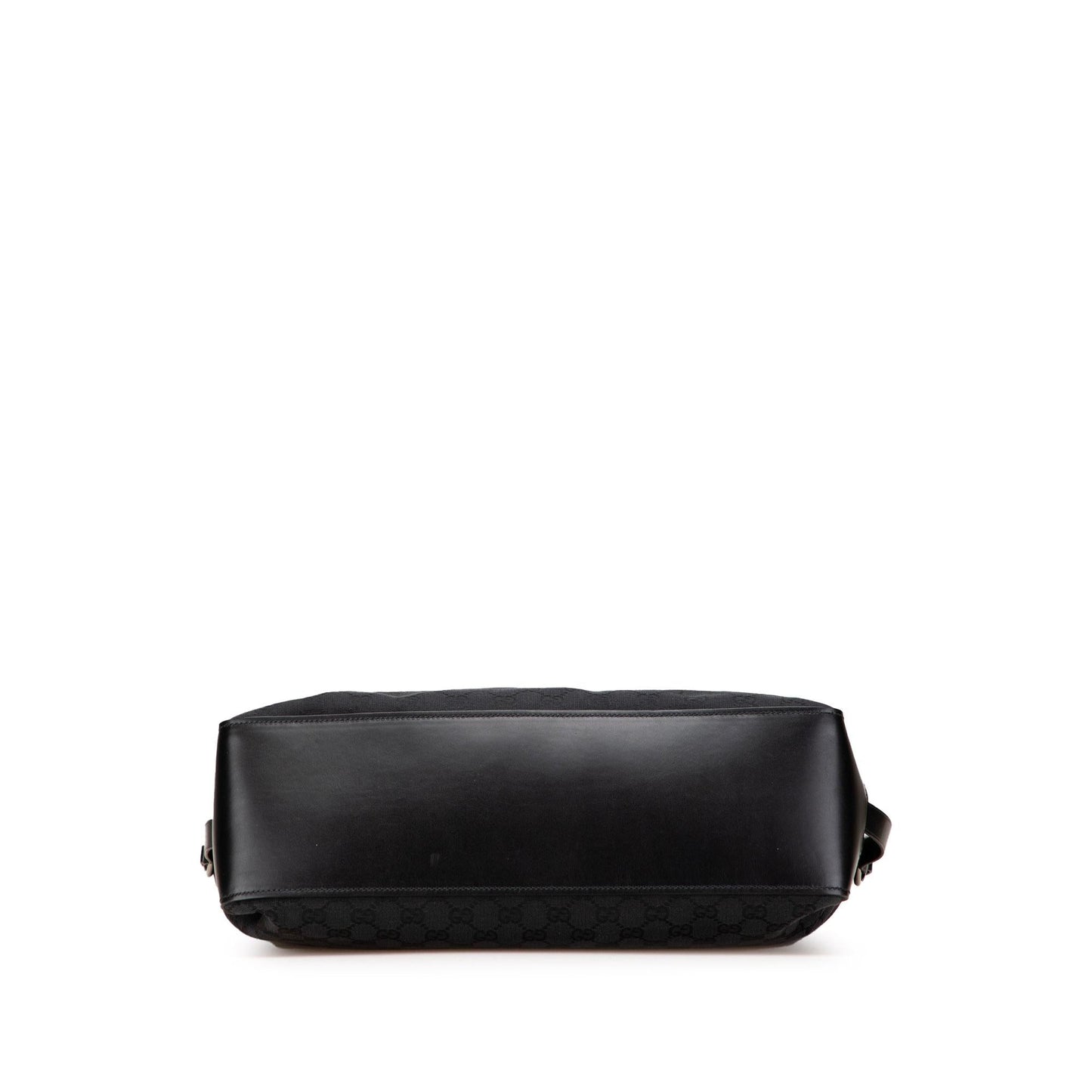 Gucci GG Canvas Calf Black Tote Bag