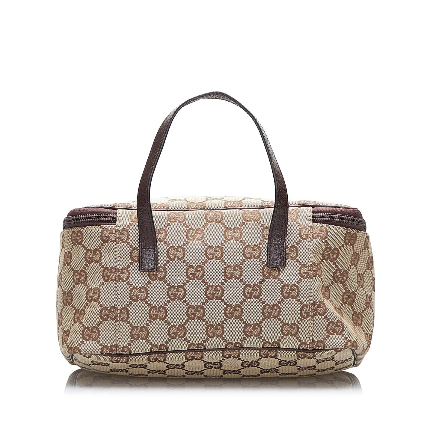 Gucci GG Vanity SHG-bHCrBU Canvas Brown Handbag