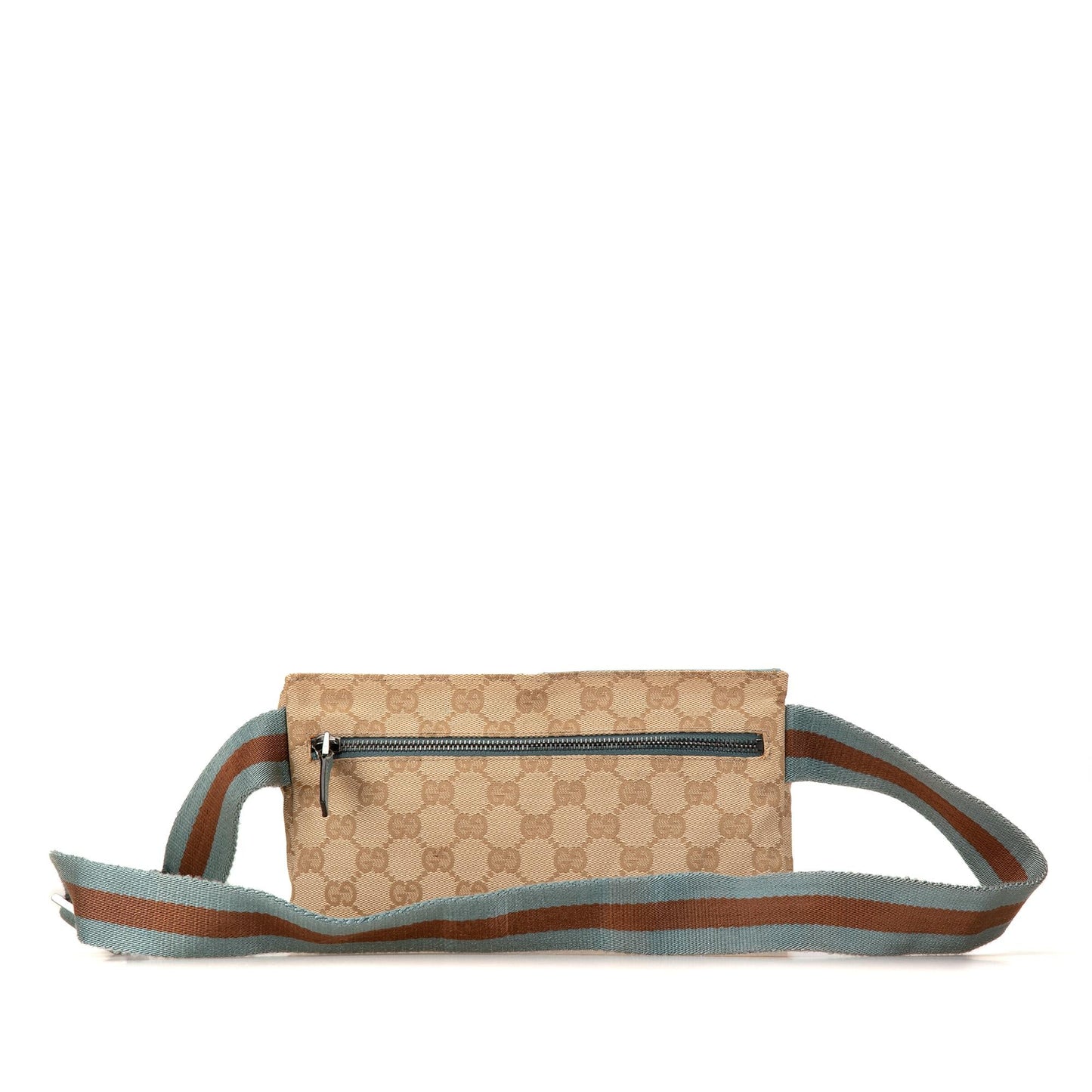 Gucci GG Web Belt SHG-ps7Zc5 Canvas Brown Accessory