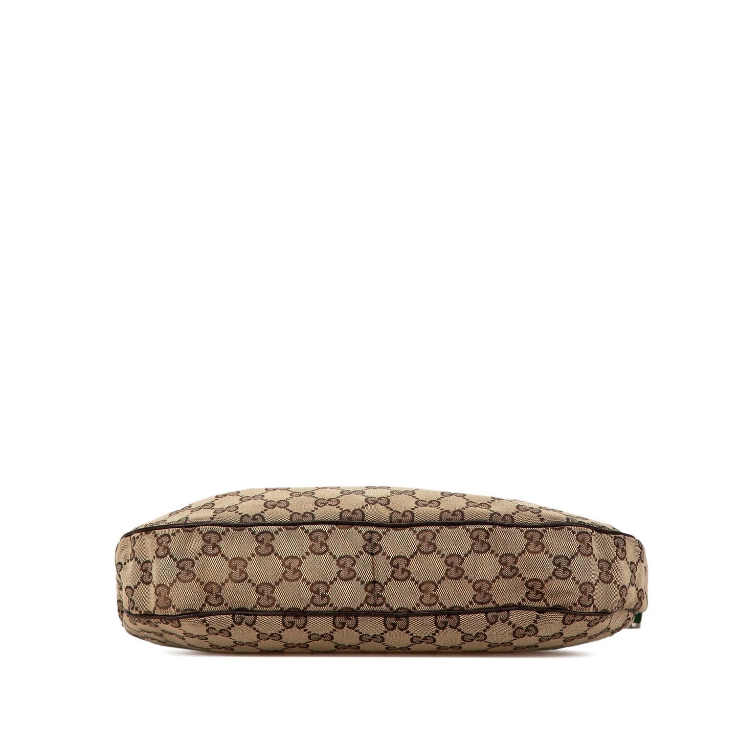 Gucci GG Web SHG-zf4j3I Canvas Brown Crossbody Bag