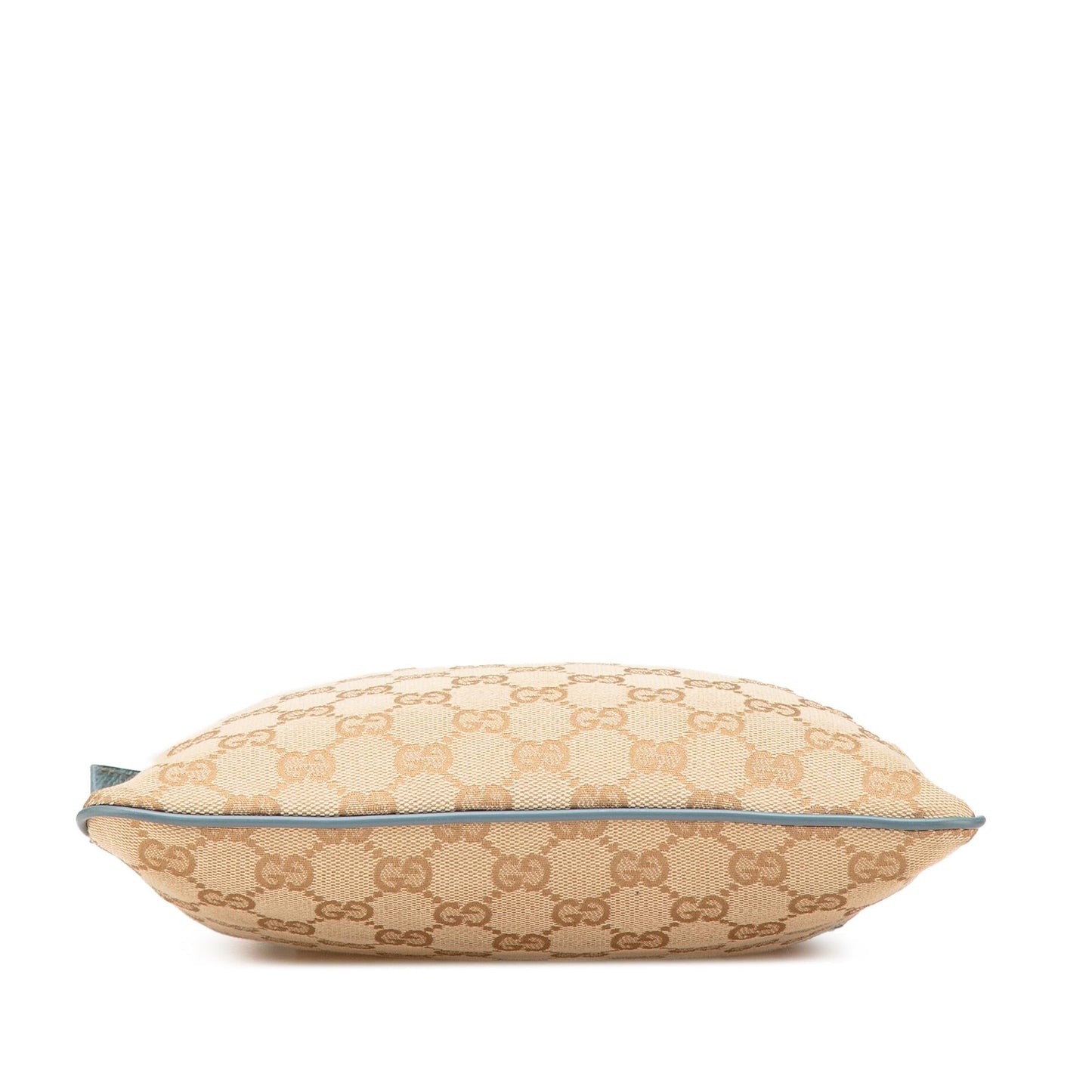 Gucci GG Web Canvas Brown Blue Crossbody Bag