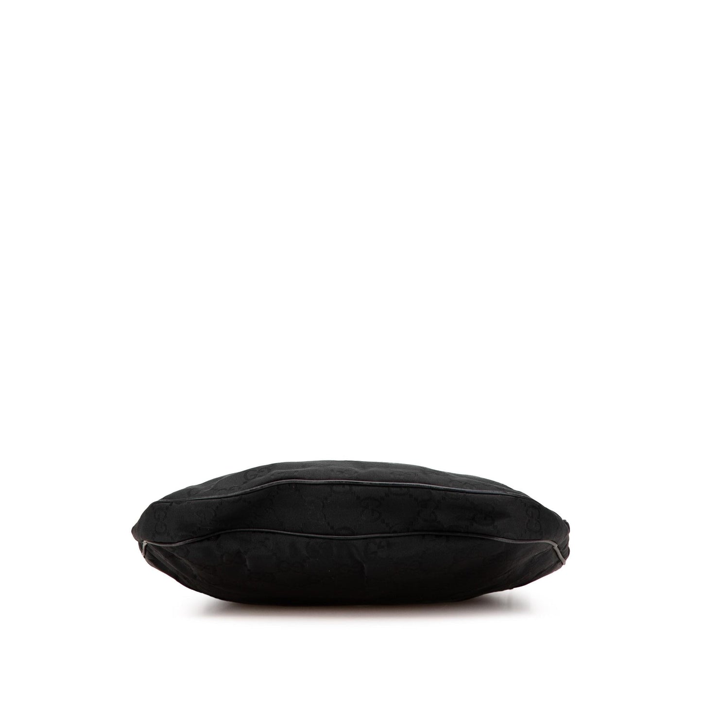 Gucci GG Leather Canvas Calf Black Shoulder Bag