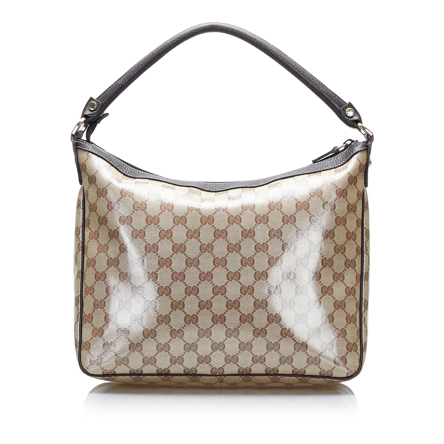 Gucci GG Crystal Abbey SHG-1Bif4d Brown Shoulder Bag
