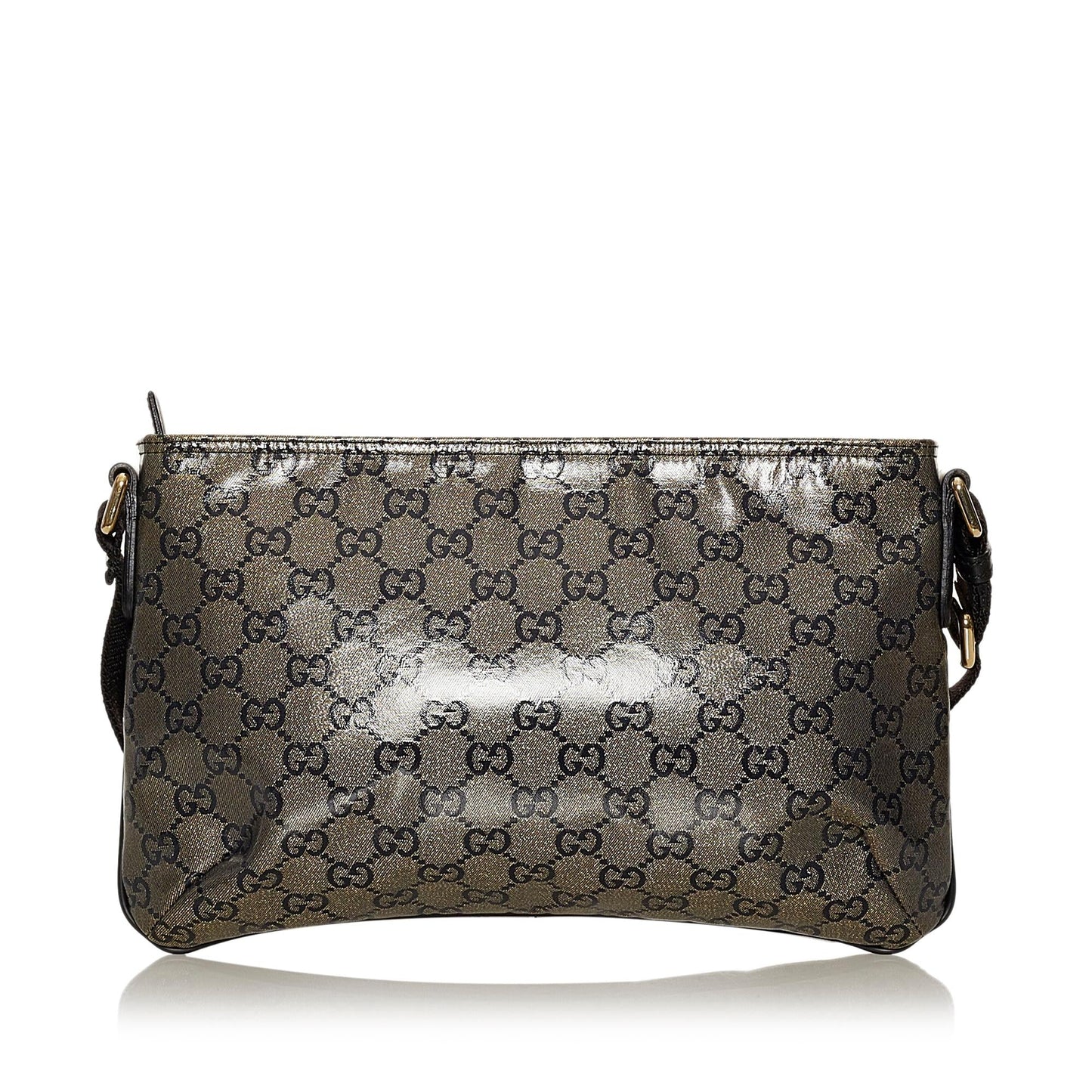 Gucci GG Crystal SHG Grey Crossbody Bag