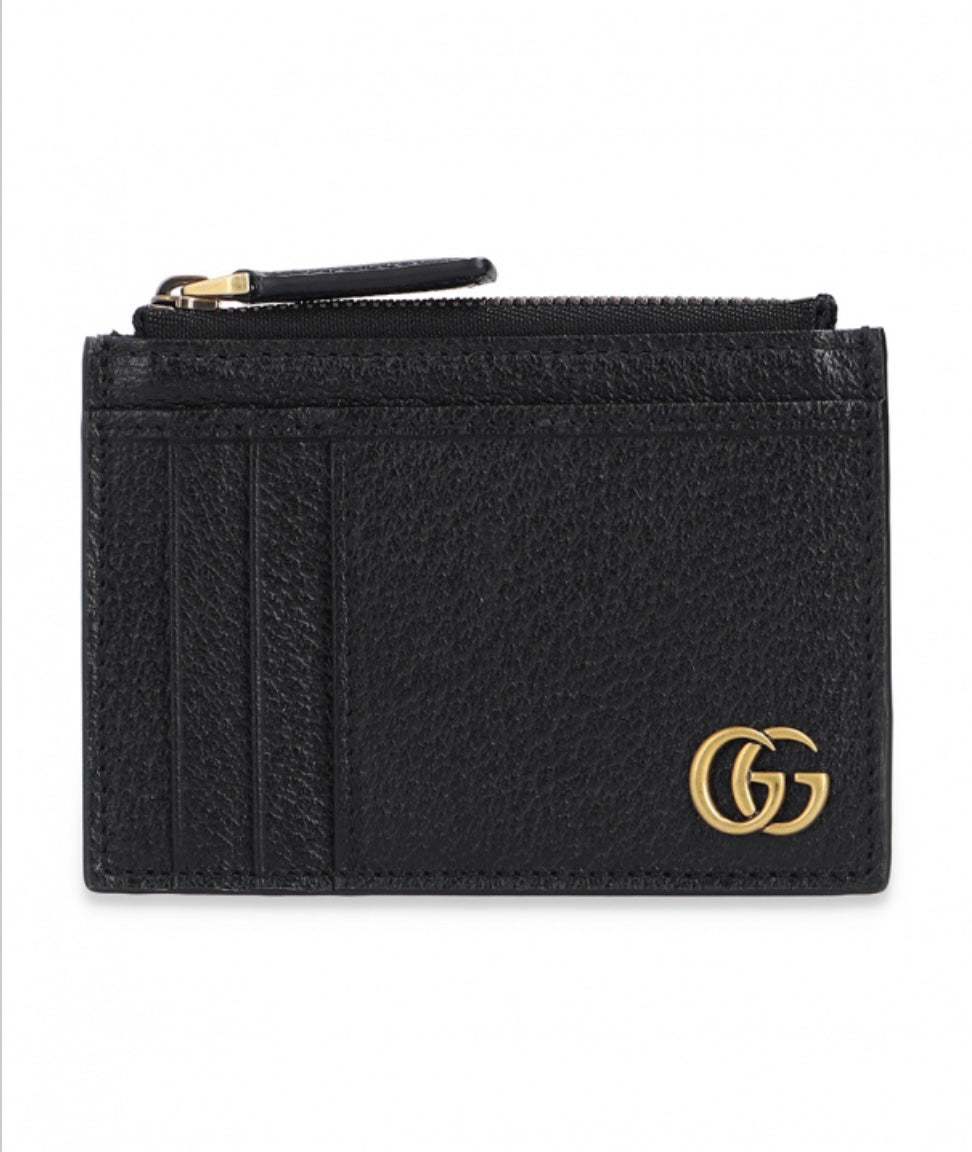 Gucci GG MARMONT Leather Calfskin Wallet Case Case Wallet