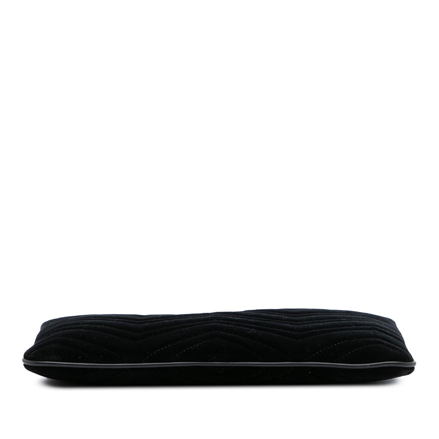 Gucci GG Marmont Velvet Matelasse Clutch Bag
