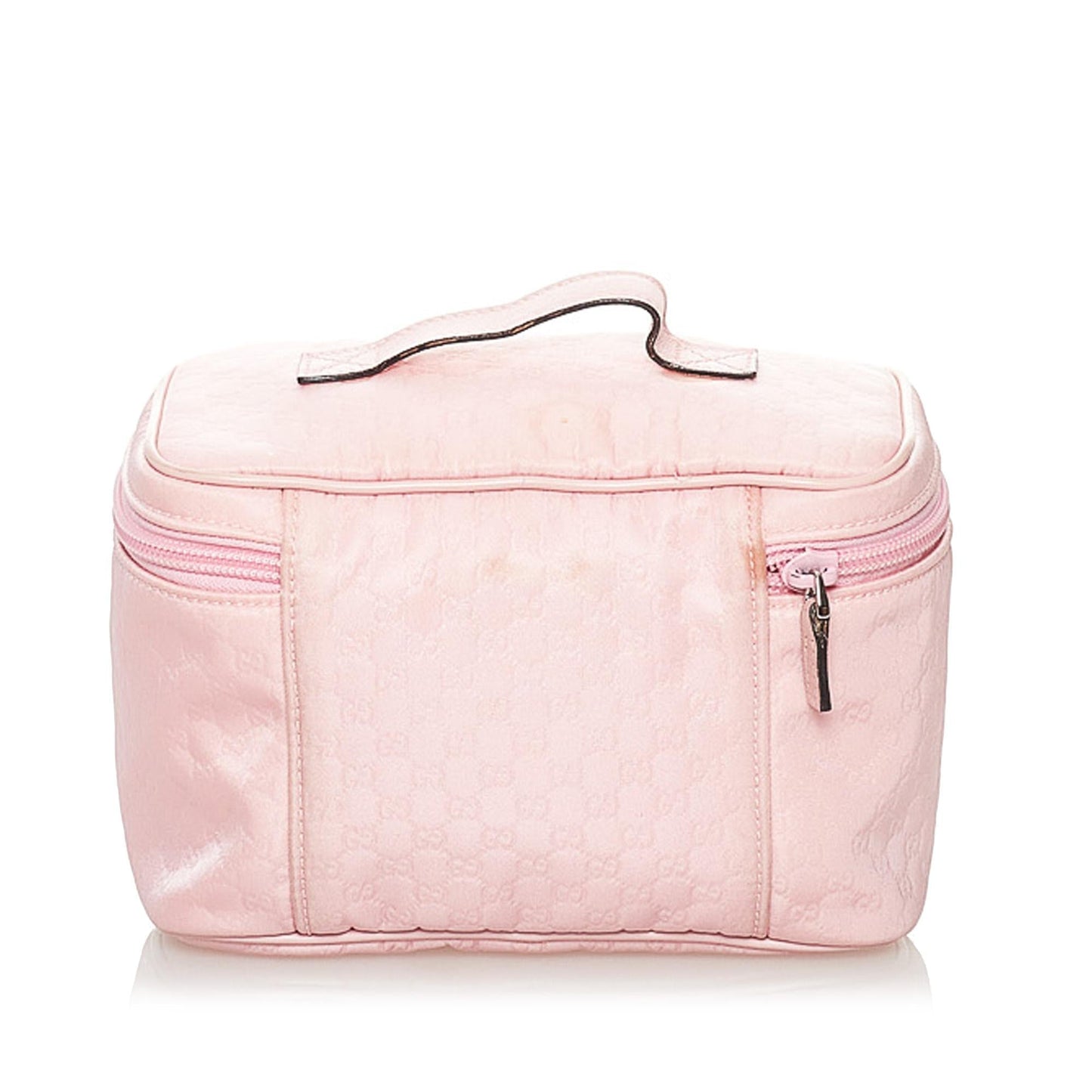 Gucci GG Vanity SHG Nylon Pink Handbag