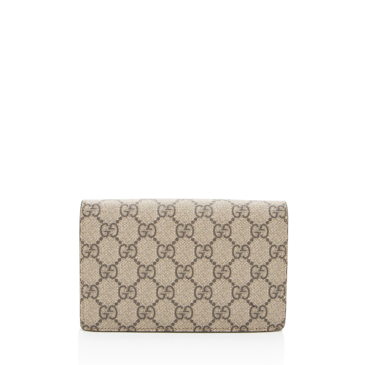 Gucci GG Supreme Cherry Super SHF-AkMdKn Leather Canvas Brown Mini Crossbody Bag